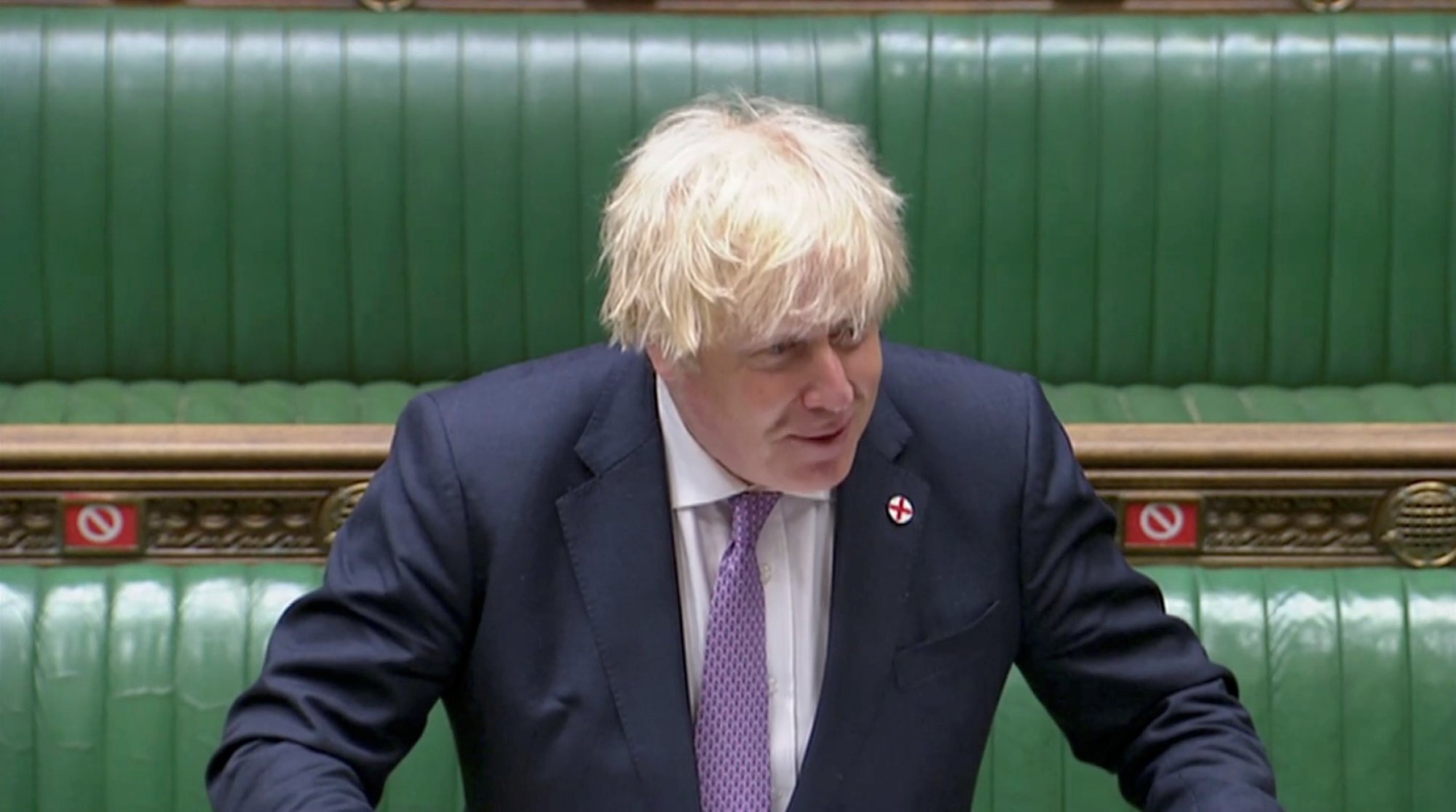 British Prime Minister Boris Johnson has ordered a review of Nexperia’s takeover of a Welsh microchip factory. Photo: Reuters