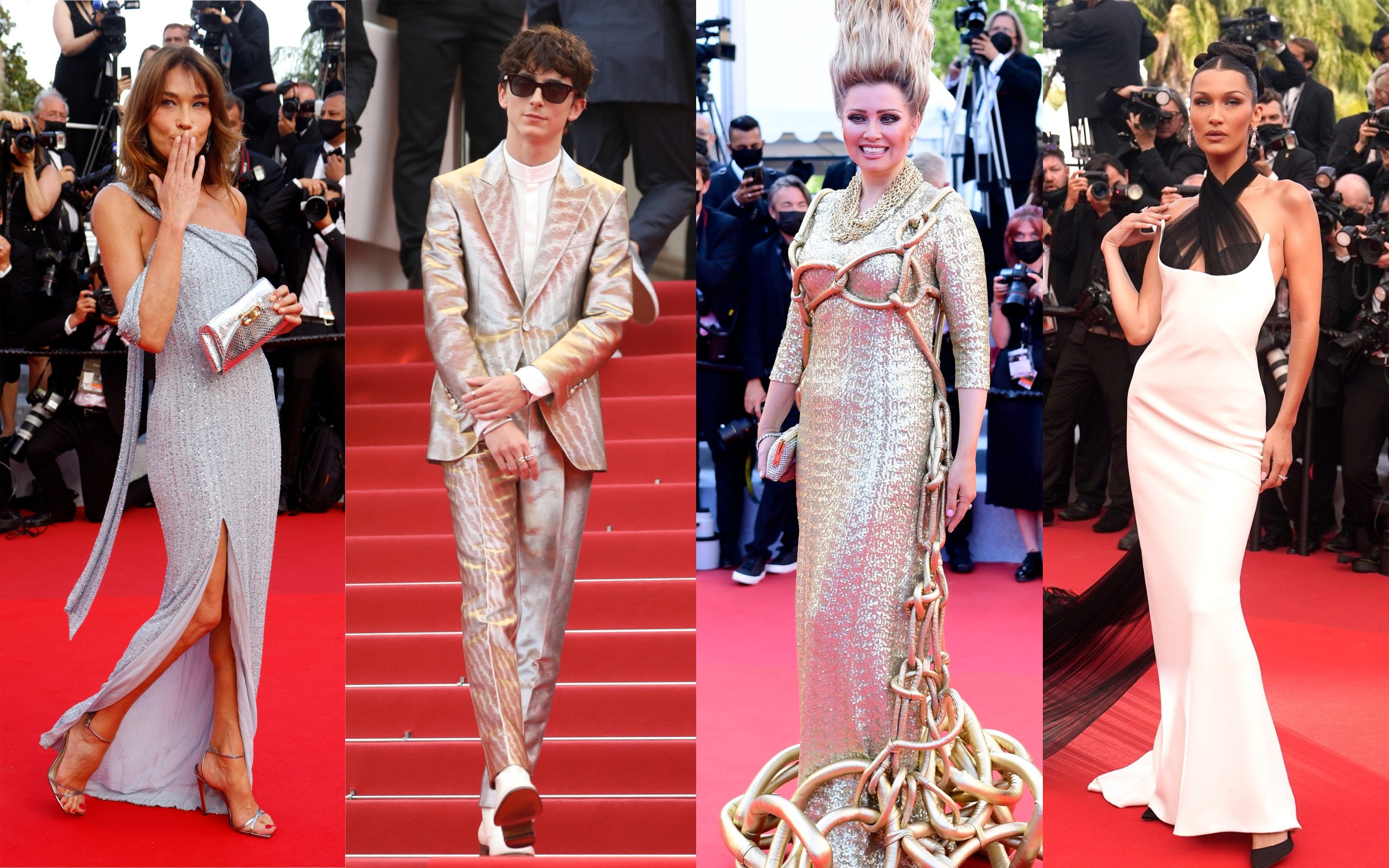 The best red carpet dresses from Cannes