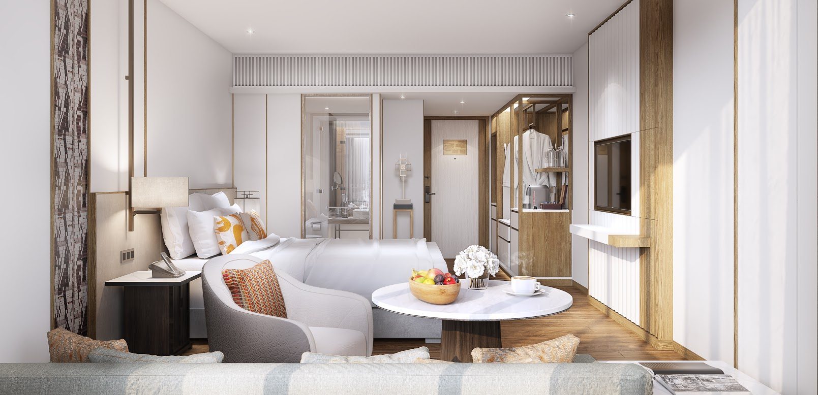A room at the Melia Chiang Mai, which will open in the city centre of Chiang Mai, Thailand, in the fourth quarter of this year. Photo: Handout