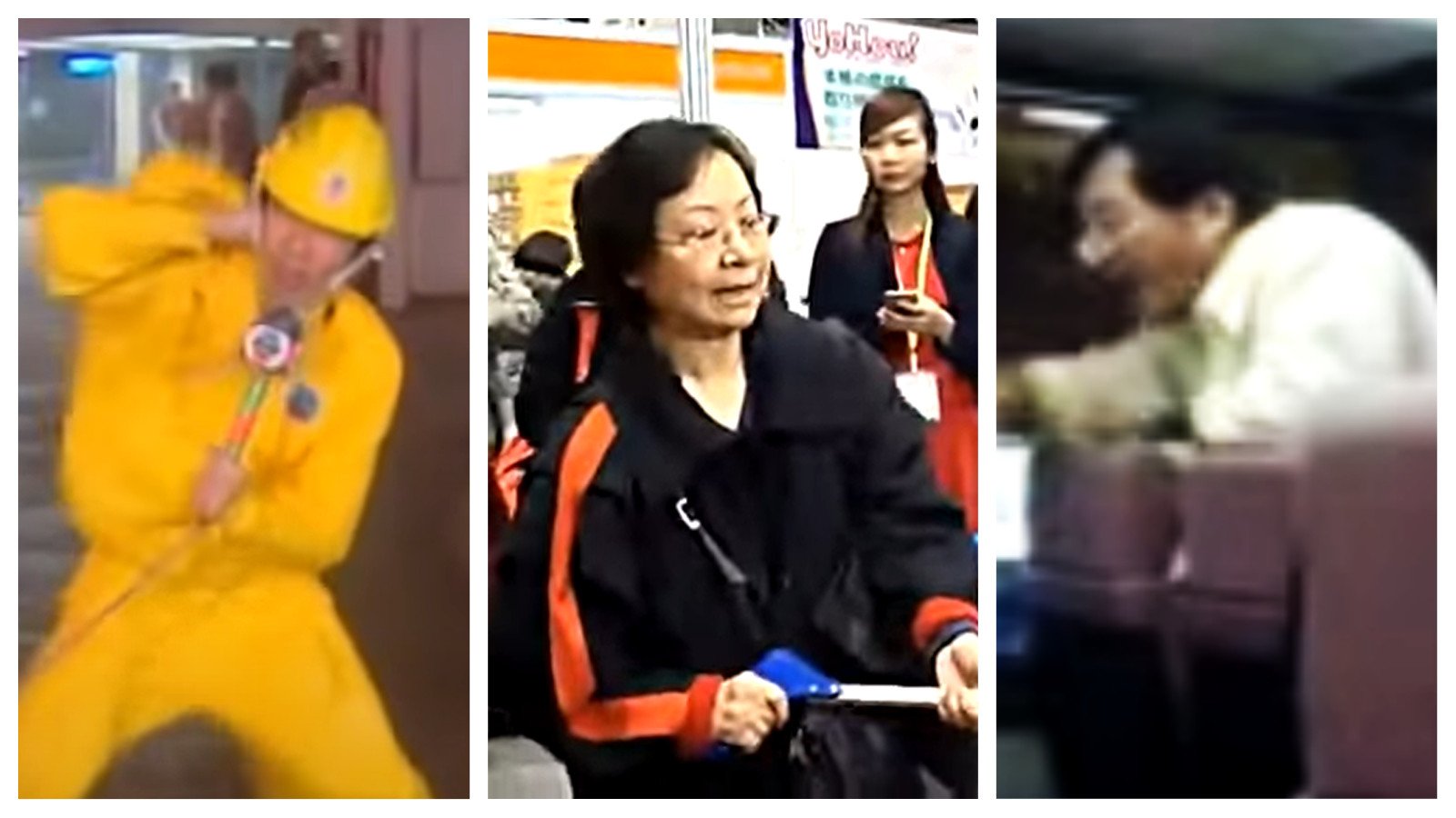Classic Hong Kong memes of news reporters, anxious ladies and angry uncles have been making people laugh for years. Photos: @WordLifeJohnCena54; @opp159753/YouTube, YouTube