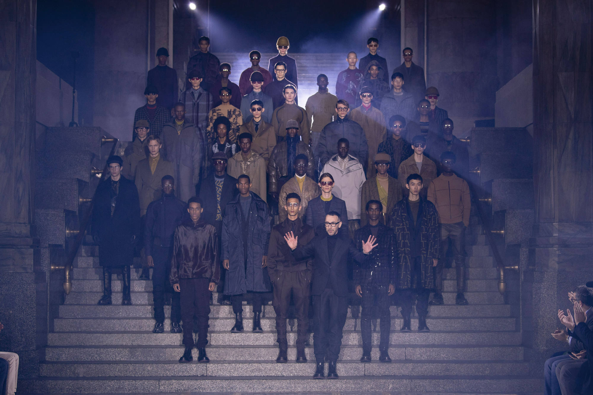 Ermenegildo Zegna’s autumn/winter 2019 show and #WhatMakesAMan campaign, starring Nicholas Tse and Mahershala Ali as ambassadors. Photo: Handout