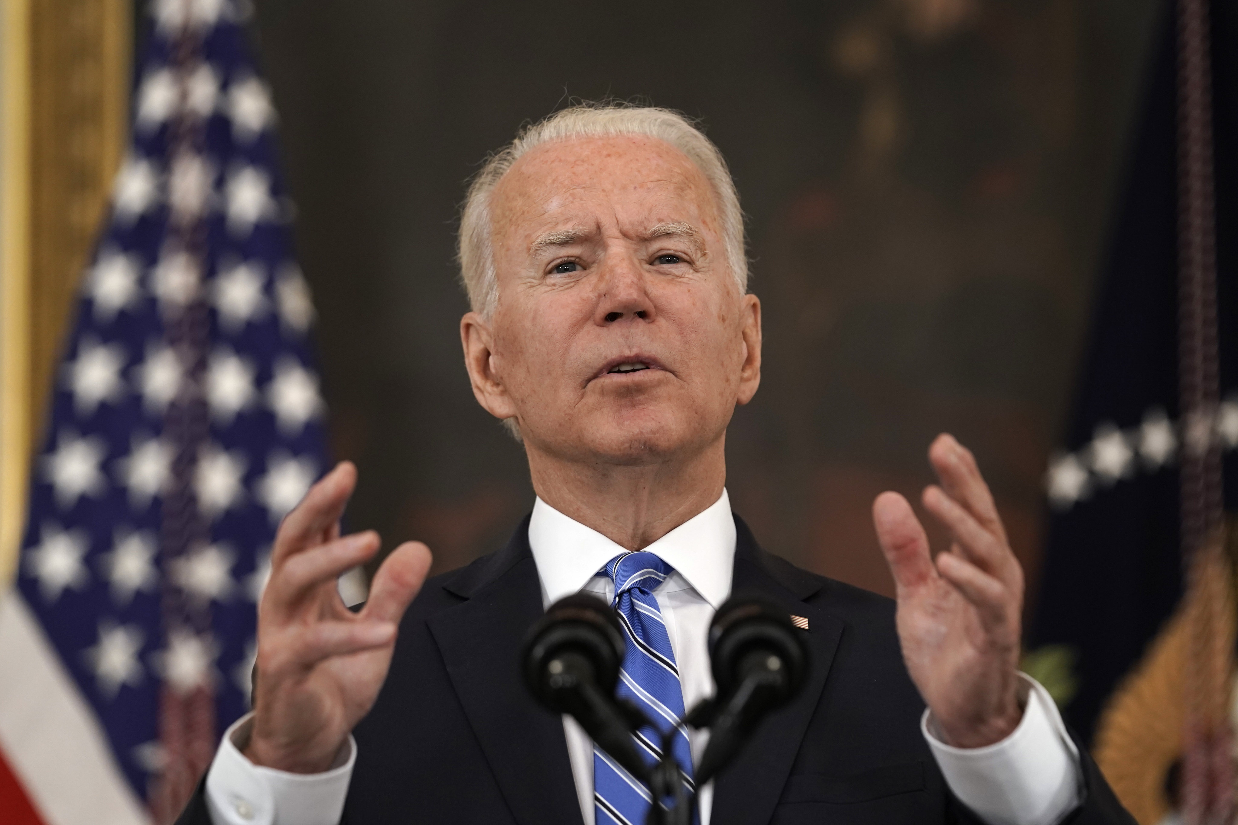 US President Joe Biden is considered a liberal on matters of race but his foreign policy echoes much of Donald Trump’s rhetoric on China. Photo: Bloomberg