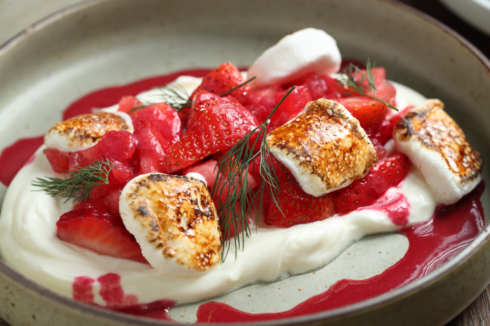 Turkish Kisses dessert at Bedu. Photo: Alex Chan