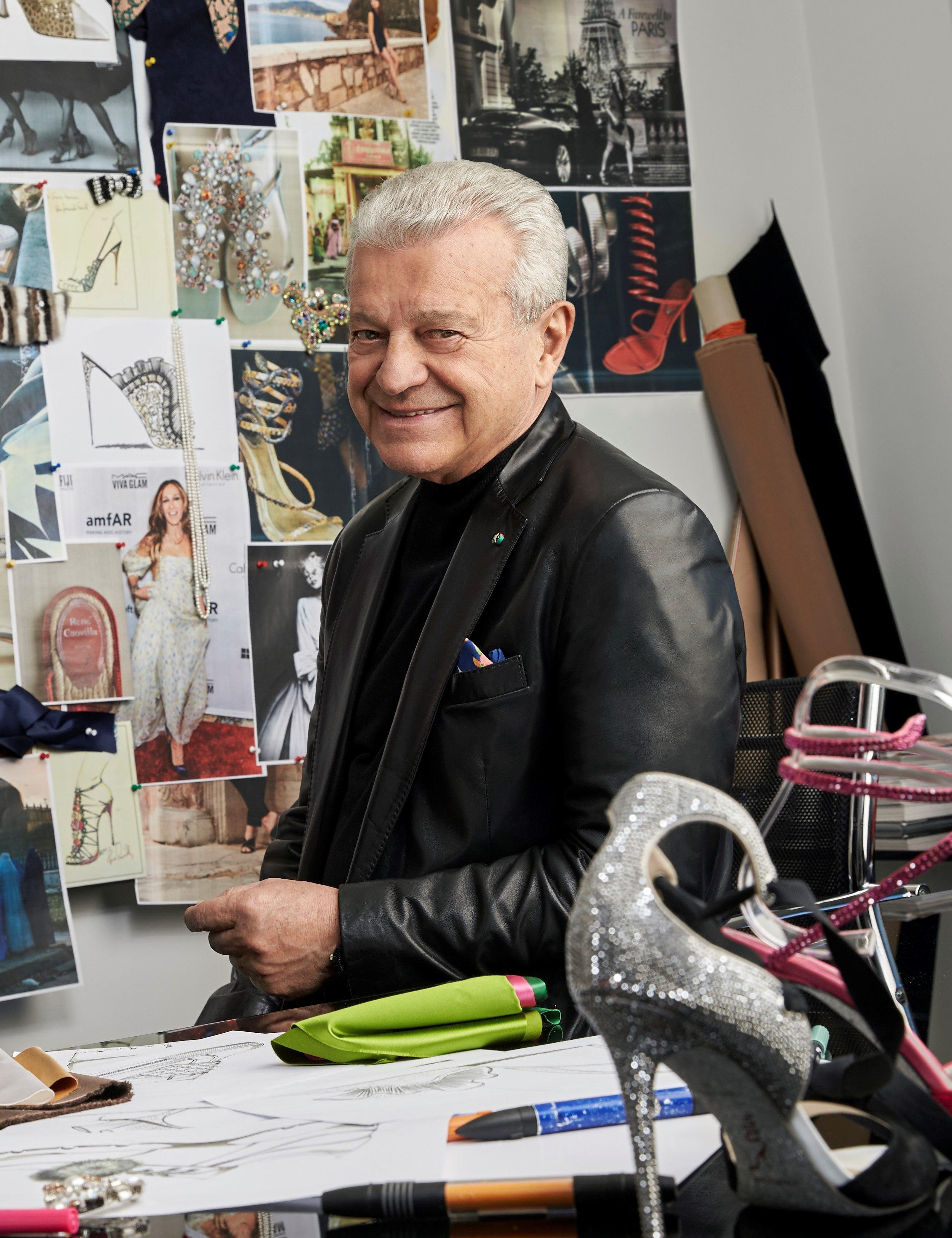 “More than a family business, designing shoes is a family passion,” says Italian footwear designer René Caovilla. Photo: René Caovilla 