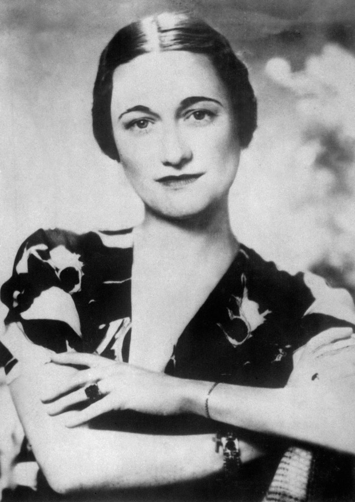 A 1930 portrait of American-born Wallis Simpson, wife of King Edward VIII of England who abdicated to marry her. Photo: AFP