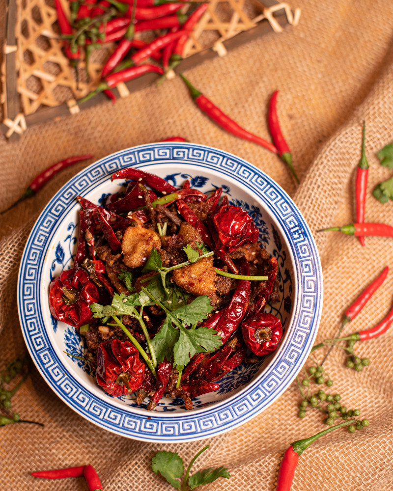 Stir-fried Yunnan mushrooms. Photo: Chilli Fagara