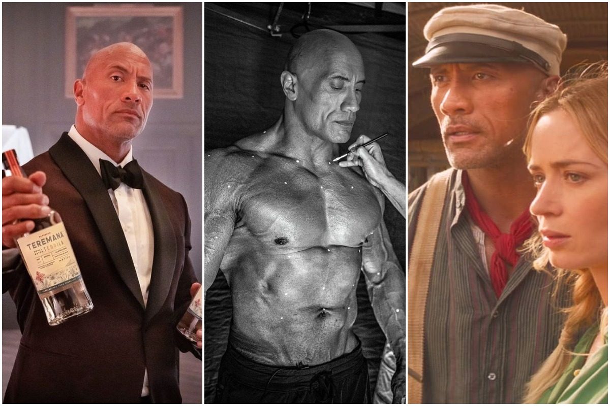 Dwayne “The Rock” Johnson is having a busy 2021, building on the success of his tequila brand Teremana, as well as working on films such as Black Adam, Disney’s Jungle Cruise and Netflix’s Red Notice. Photos: @therock, @embluntslays/Instagram
