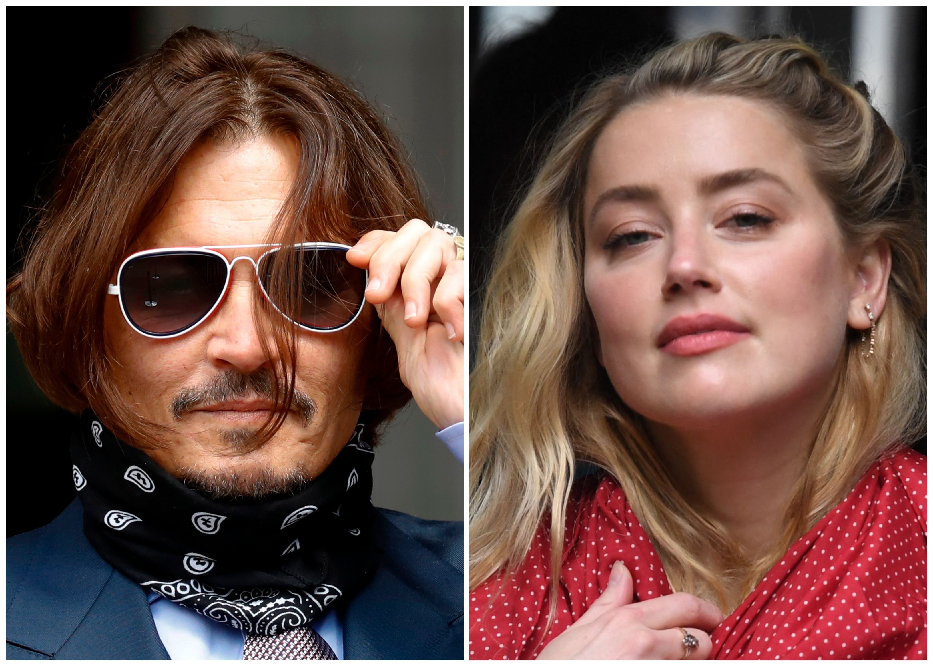 Johnny Depp vs Amber Heard ... the Hollywood divorce battle which shows no sign of winding down any time soon. Photos: AFP