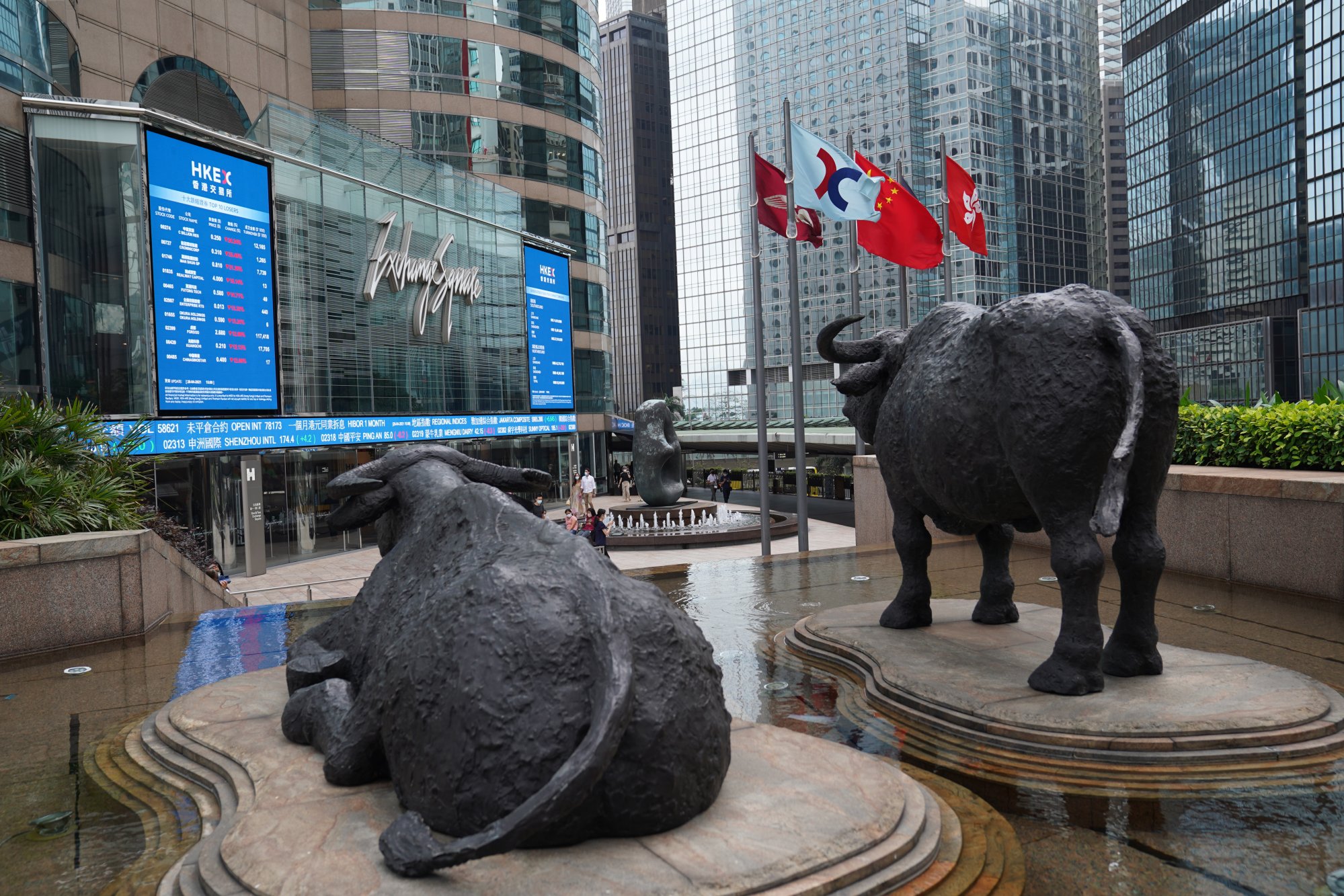 The Exchange Square complex in Central. Photo: Sam Tsang