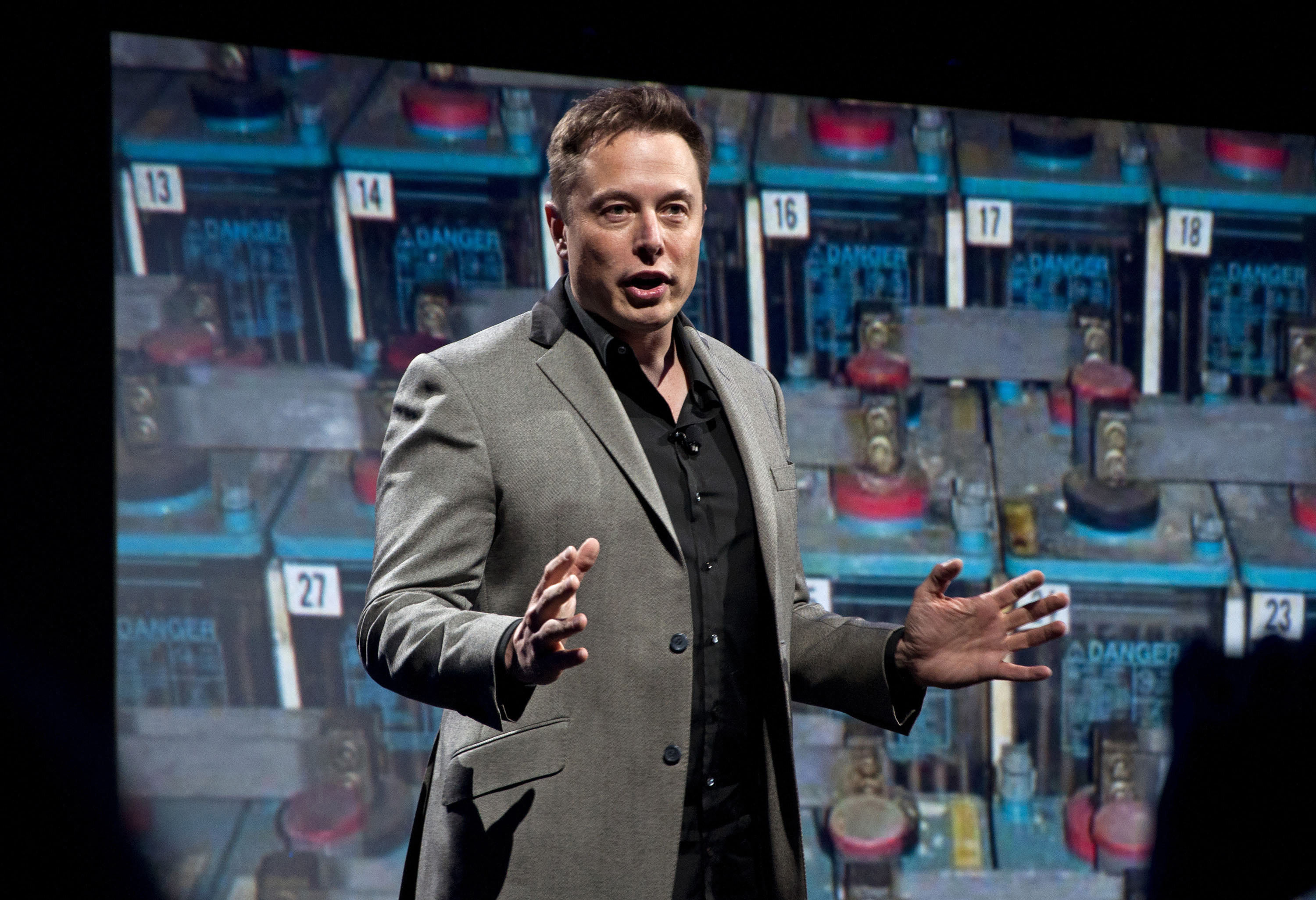 A new book about Tesla CEO Elon Musk, Power Play, reveals that the billionaire has quite the short fuse. Photo: MCT