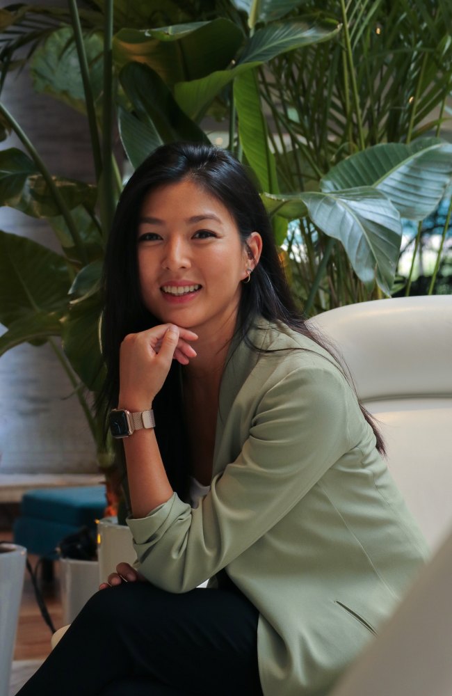 Jessi Chai has just returned from a business trip in mainland China.