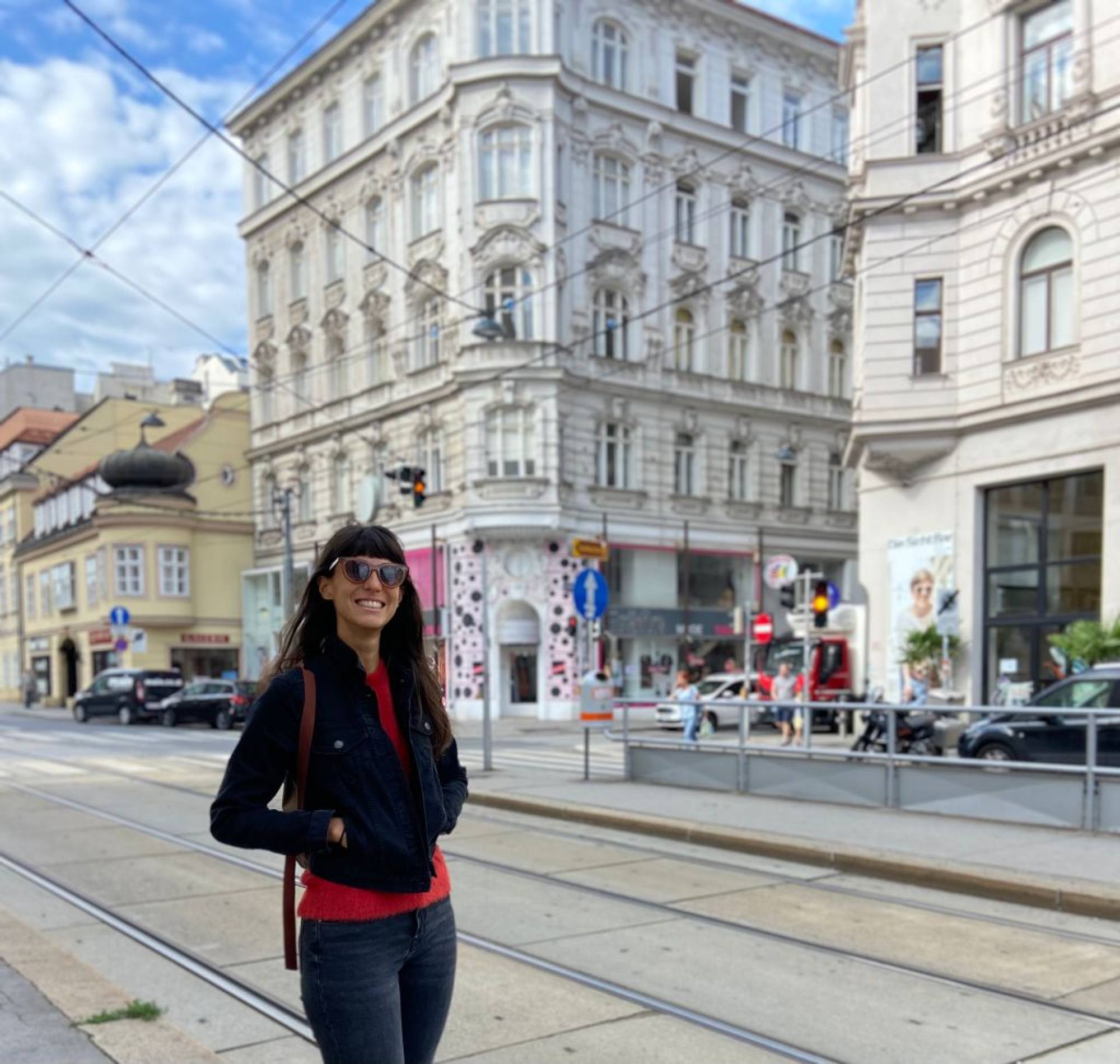 Anna Romagnoli is in Austria visiting her boyfriend’s family. Photo: courtesy of Anna Romagnoli