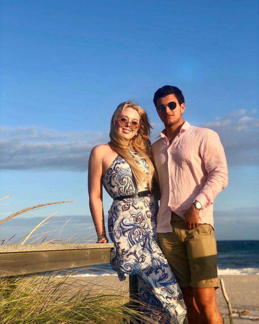 Tiffany Trump and Michael Boulos. Photo: @michaelboulos/Instagram