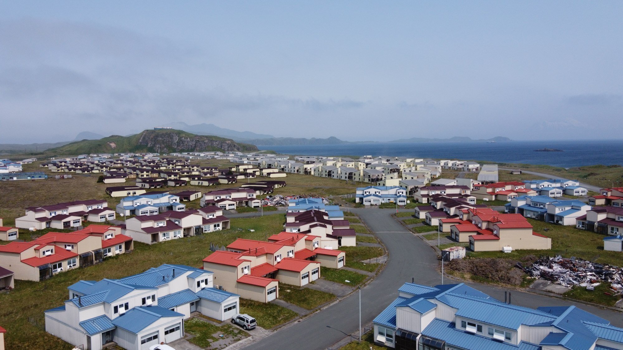 An offgrid getaway in Alaska’s remote Aleutian Islands abandoned Cold