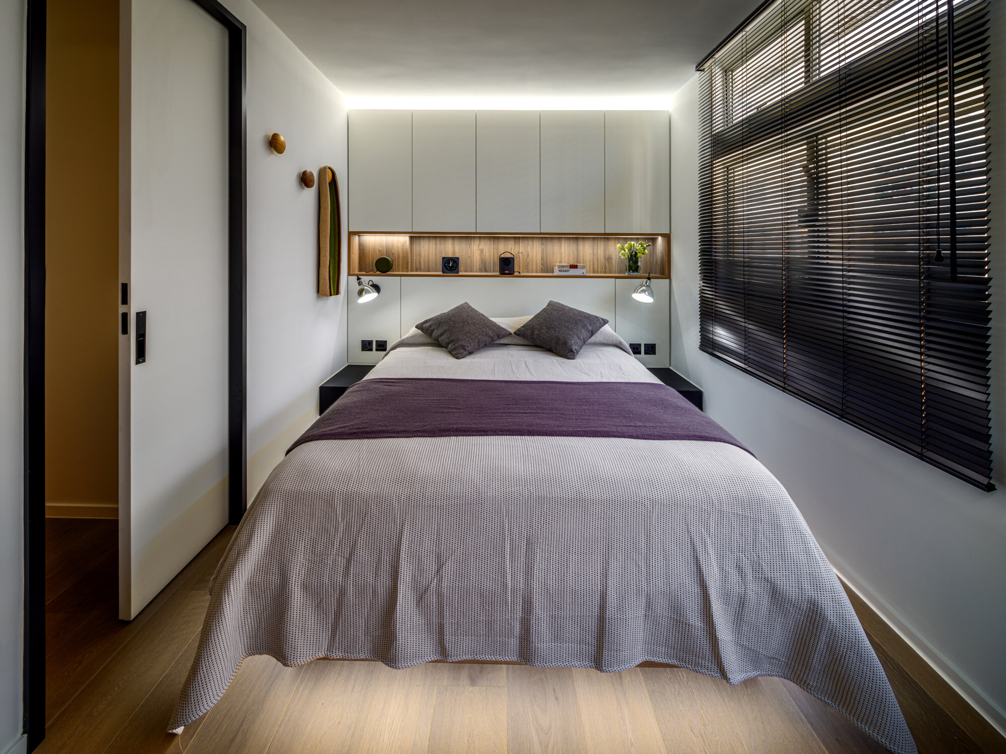 Custom furniture, clever space-saving and pops of colour transform an ...