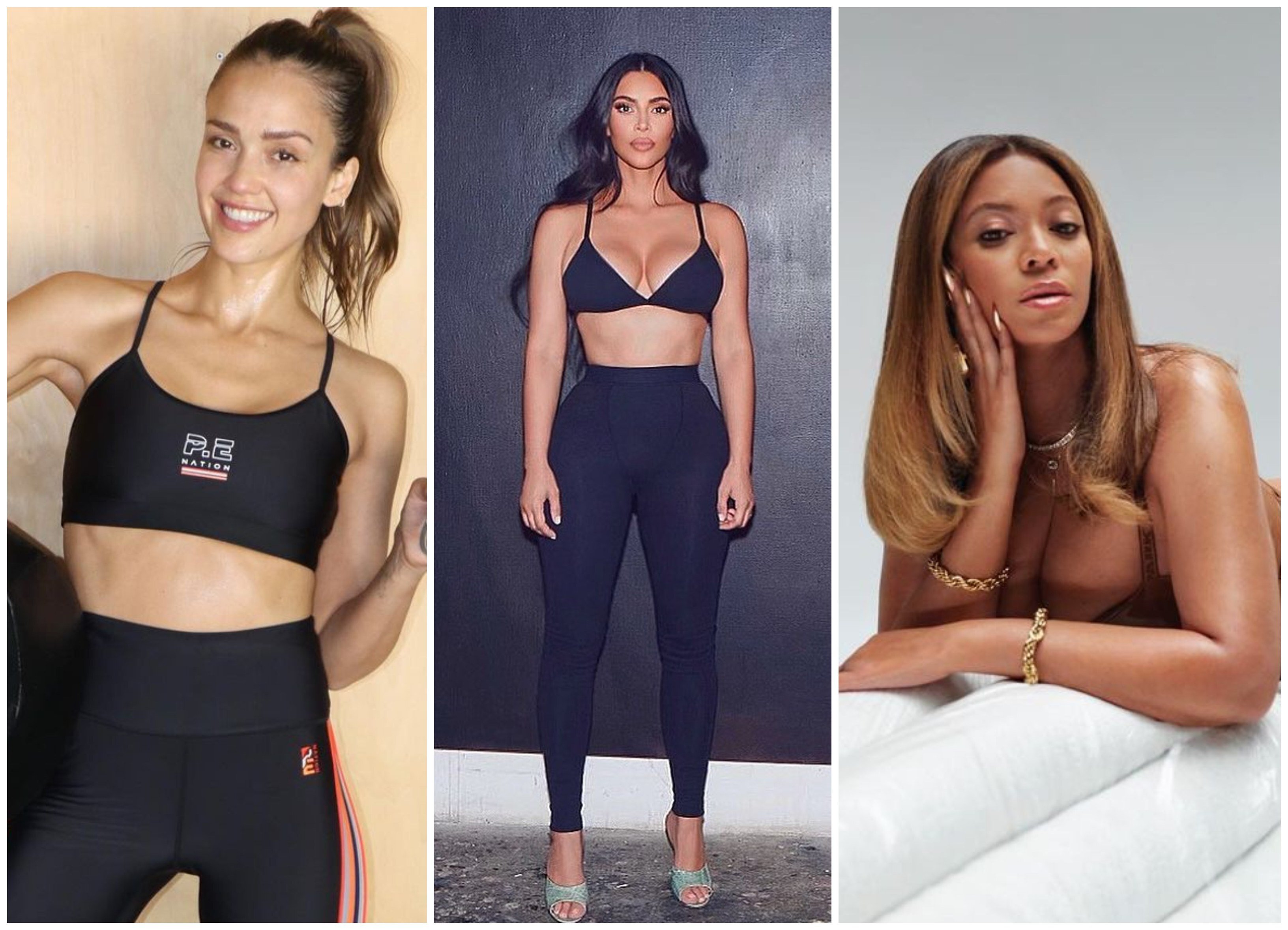 Jessica Alba, Kim Kardashian and Beyoncé are three women whose continued success and relevance prove 40 really is the new 20. Photos: @jessicaalba; @kimkardashian; @beyonce/Instagram
