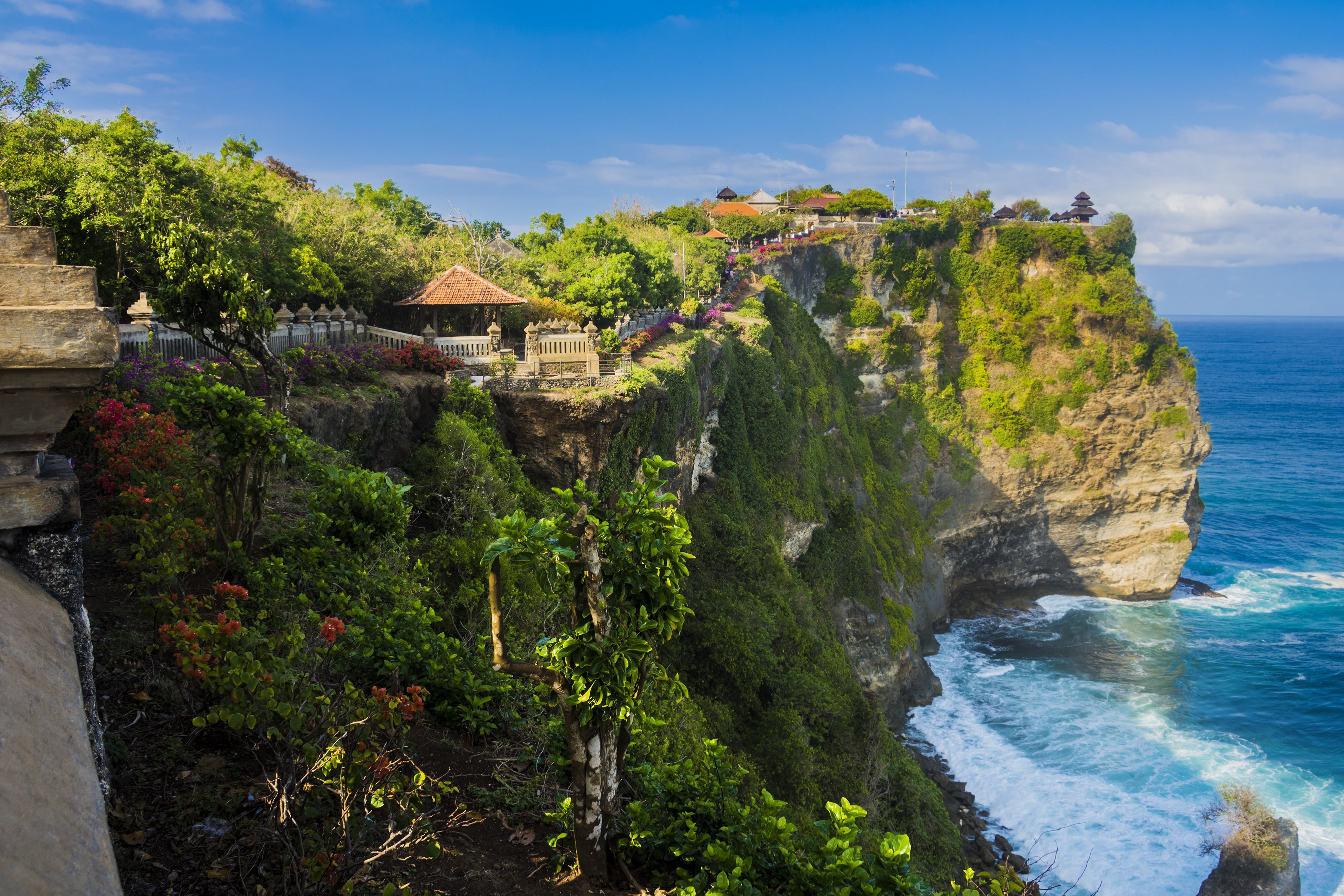 Uluwatu Temple in Bali, Indonesia’s most visited island. A former president bemoans the lack of recognition for the rest of the country. Photo: Getty Images