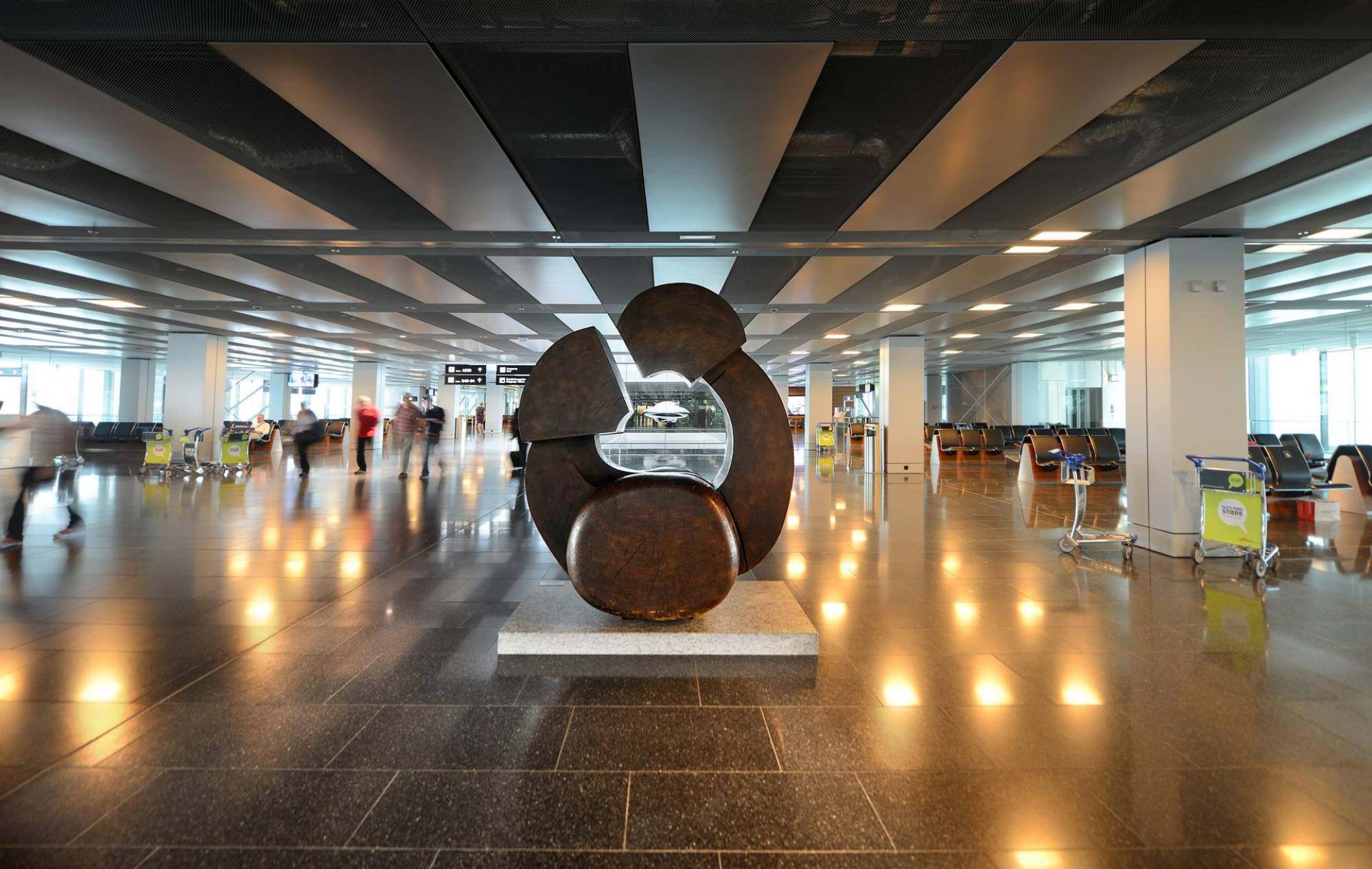 Zurich Airport features several art installations. Photo: Zurich Airport/Facebook