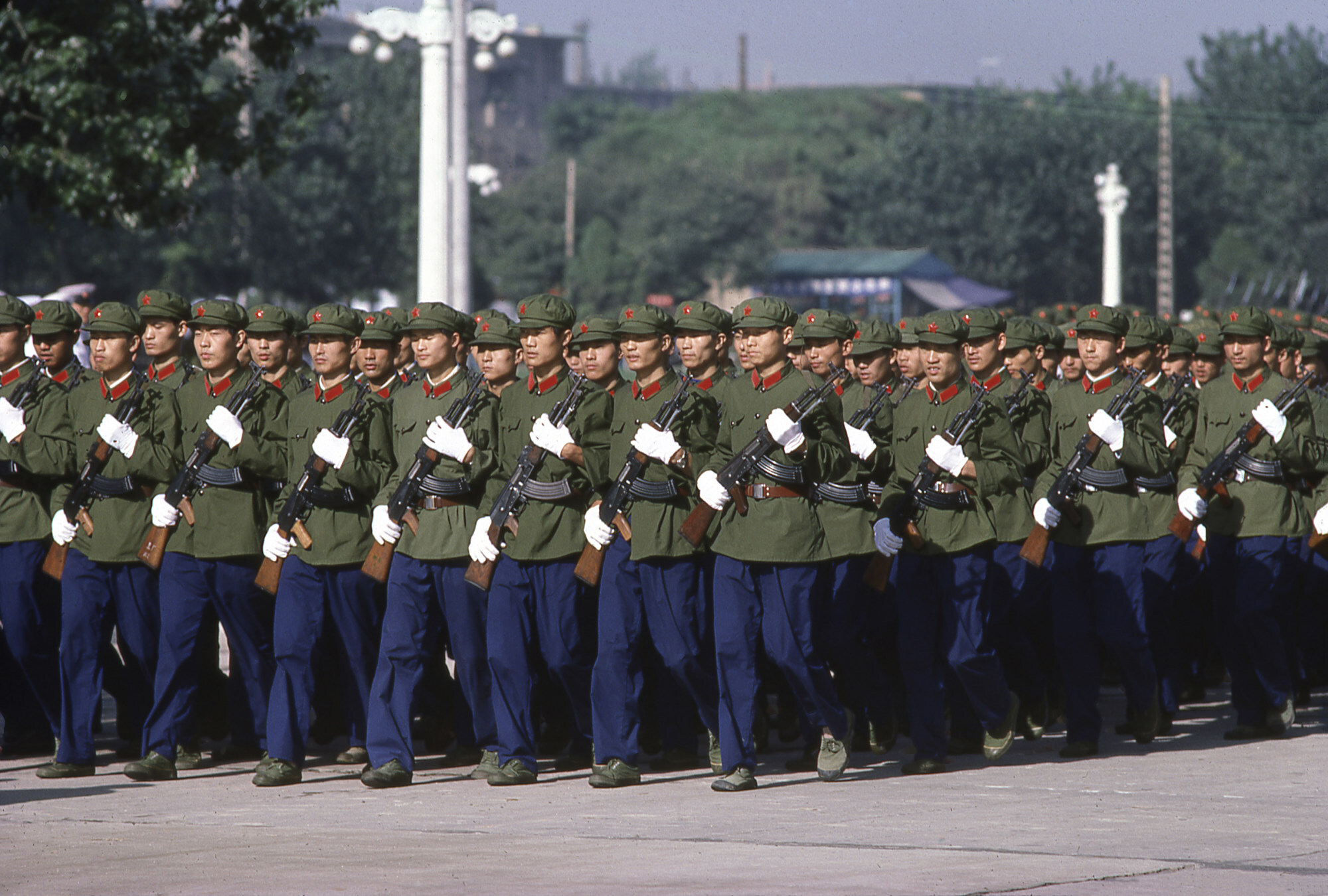 In China the army is called the People’s Liberation Army – in Chinese, Renmin Jiefangjun, the word “renmin” having been adopted to describe “the people”. Photo: Getty Images