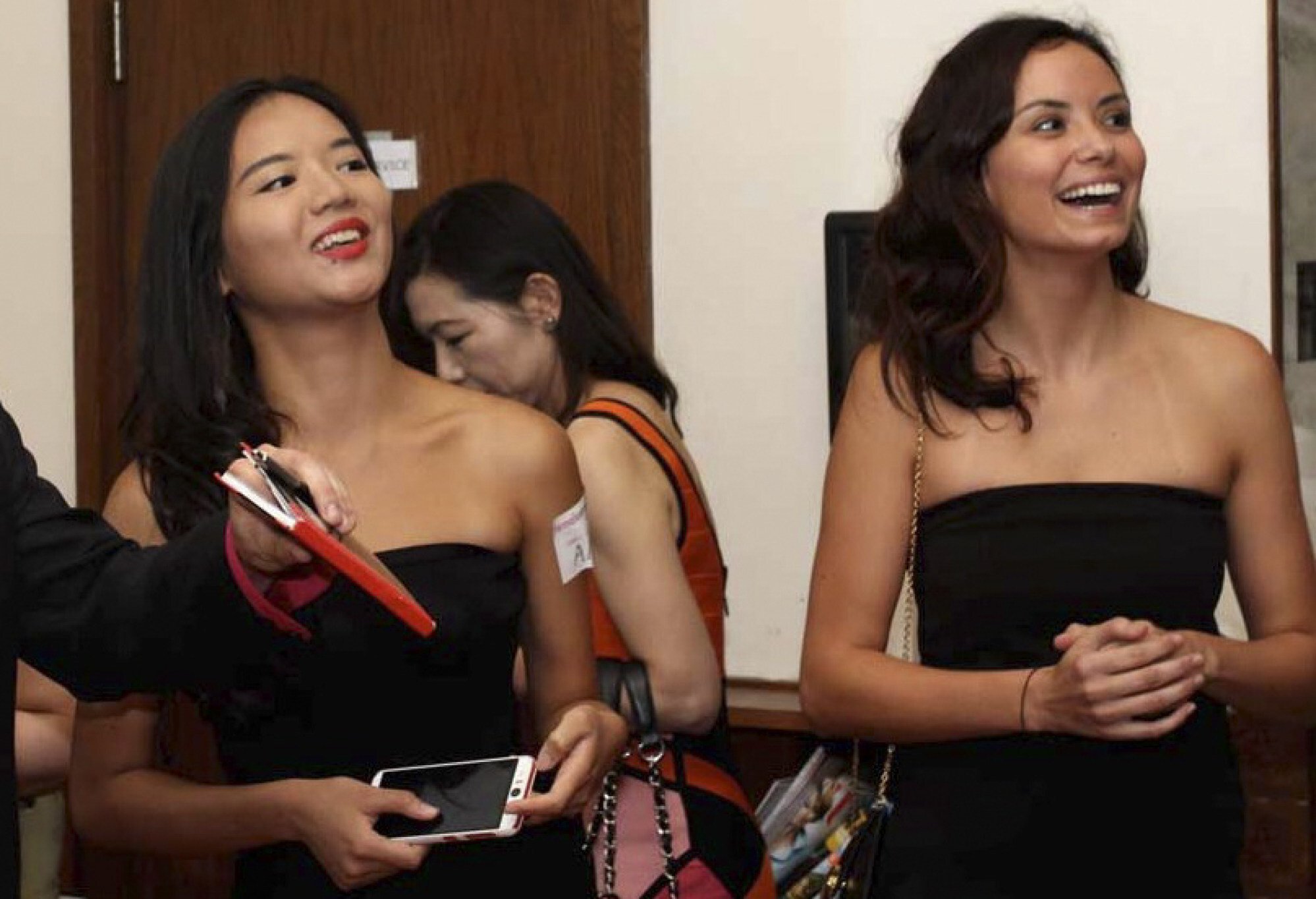 Female Entrepreneurs Worldwide co-founders Wong (left) and Inès Gafsi.