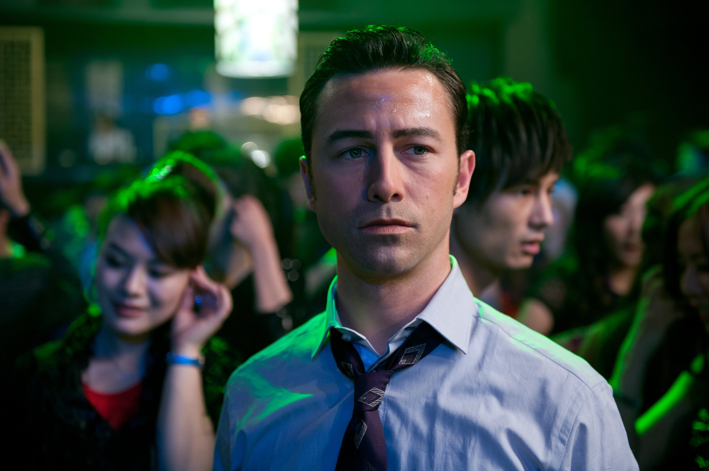 Joseph Gordon-Levitt in a still from Looper.