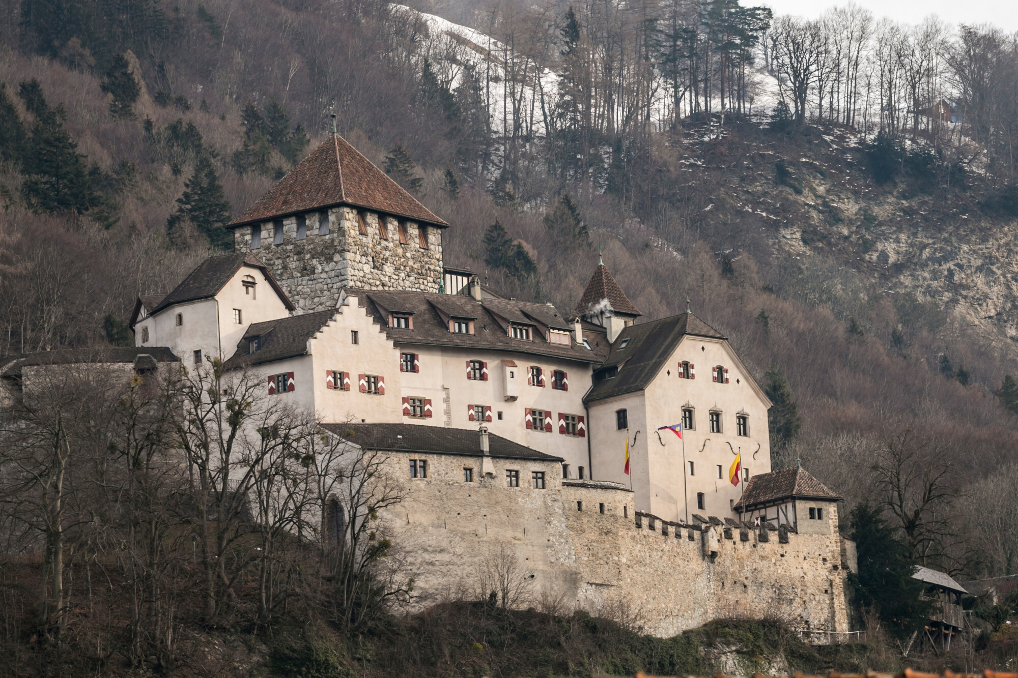 Vaduz Castle in Liechtenstein. Photo: Jan Hetfleisch/Getty Images