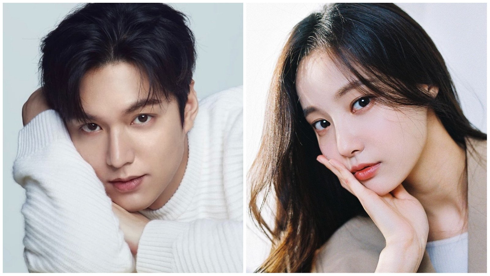 Rumours are circulating as to whether or not Lee Min-ho and Yeonwoo are dating. Photos: @LeeMinHopics__/Twitter, @chloelxxlxx/Instagram