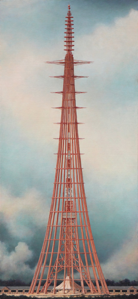 “on and on”, by Minoru Nomata, artist behind the Unbuilt exhibition at White Cube, Hong Kong. Photo: courtesy Minoru Nomata and White Cube