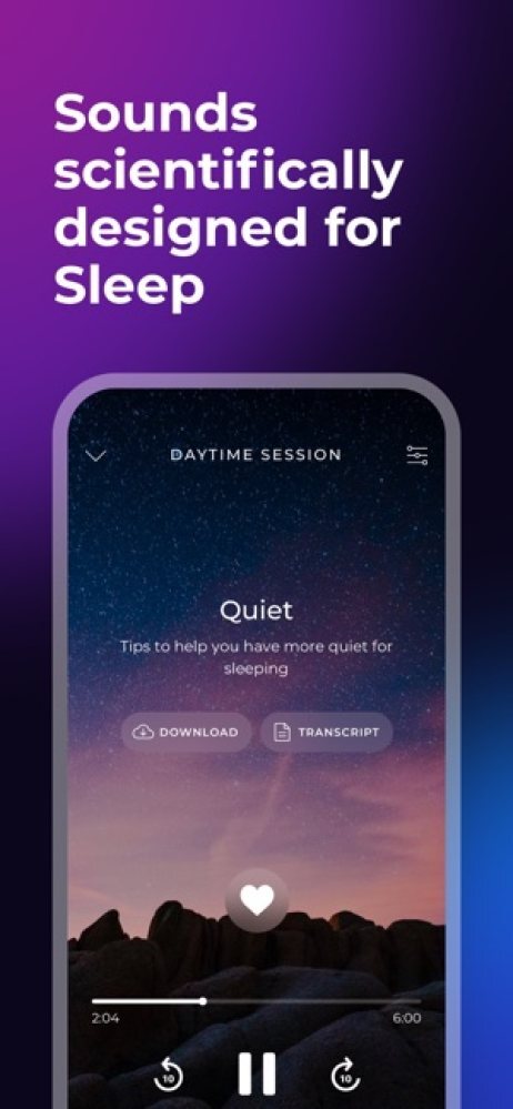 Sleep Easy app.