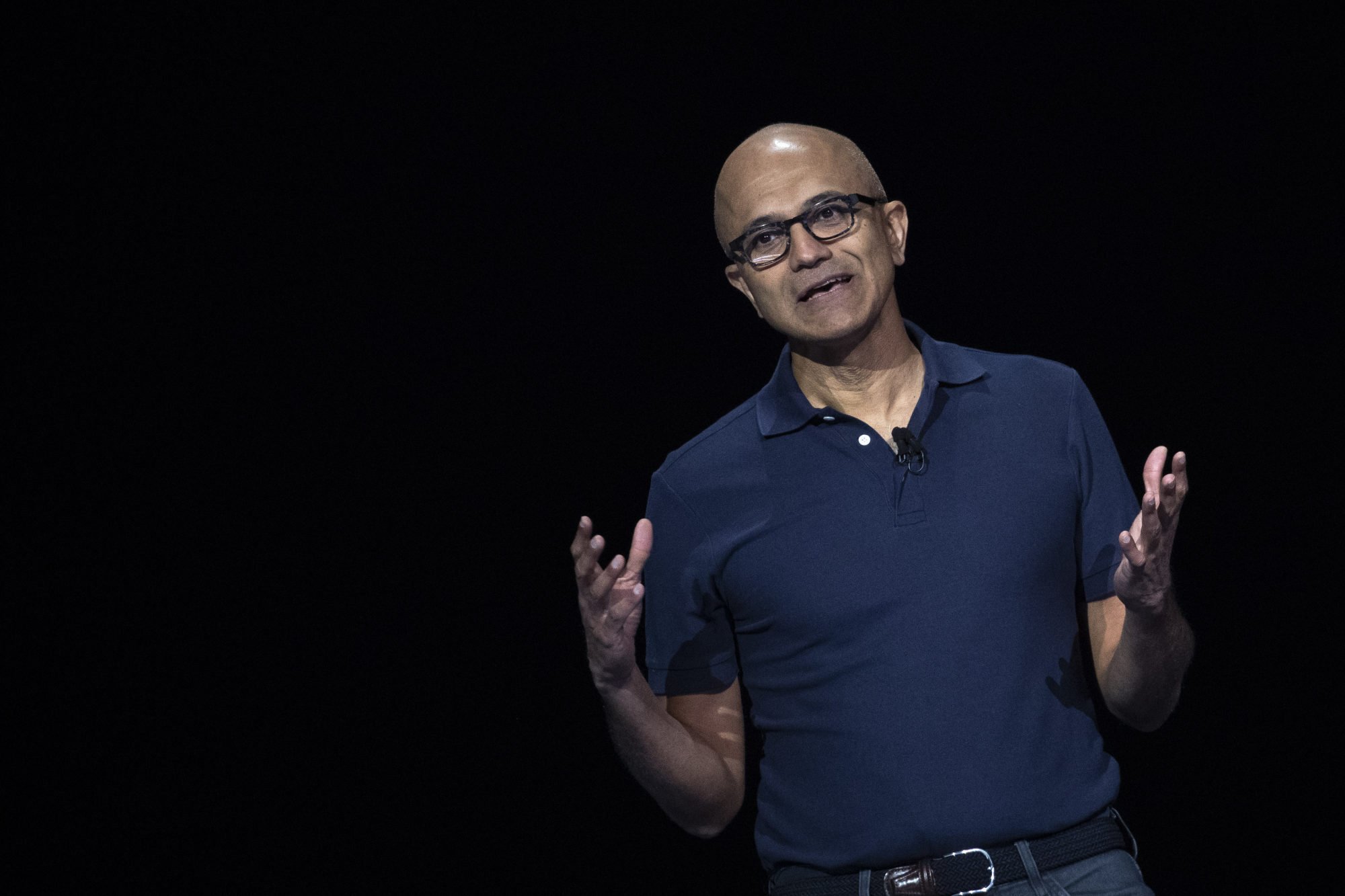 Satya Nadella is the chief executive officer of Microsoft. Photo: Getty Images