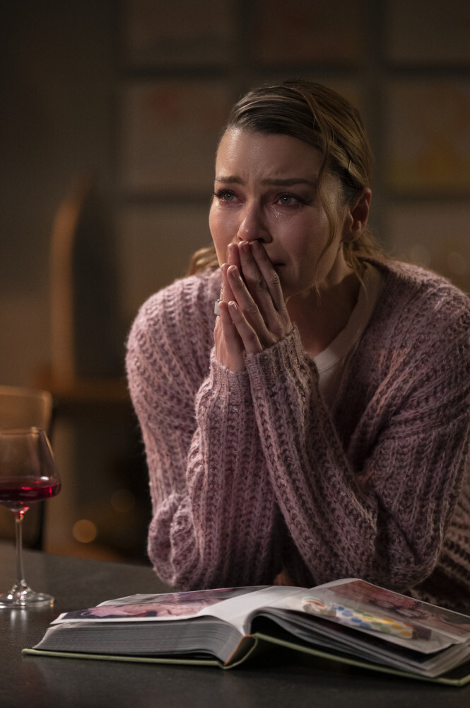 Lauren German as Chloe Decker in a still from the series. Photo: John Fleenor/Netflix