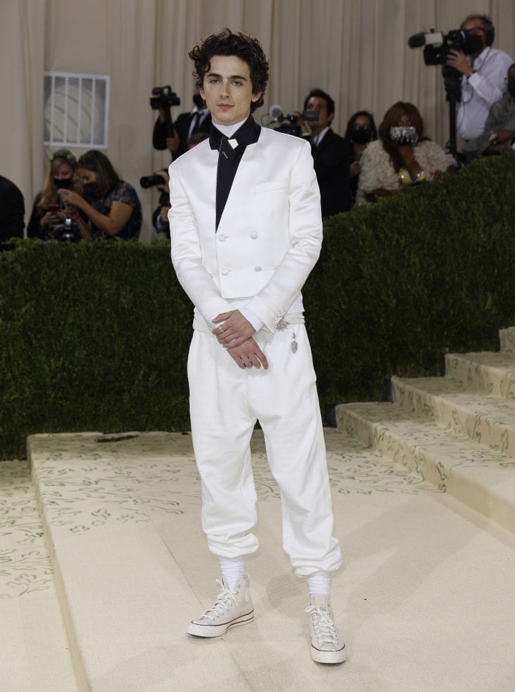 2021 Met Gala lacks usual star power, but Gen Z celebrities Timothée ...