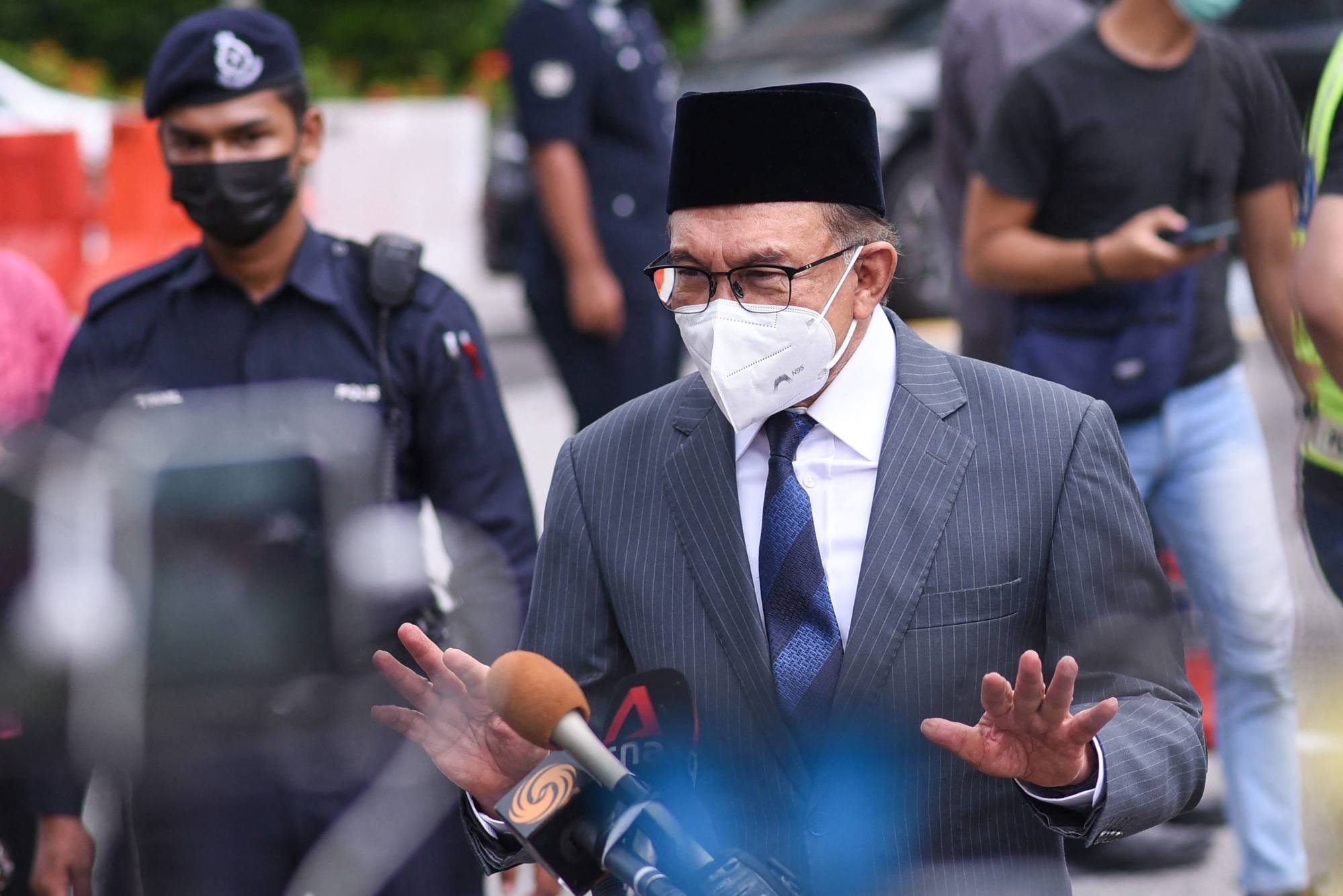 Malaysian opposition leader Anwar Ibrahim. Photo: AFP