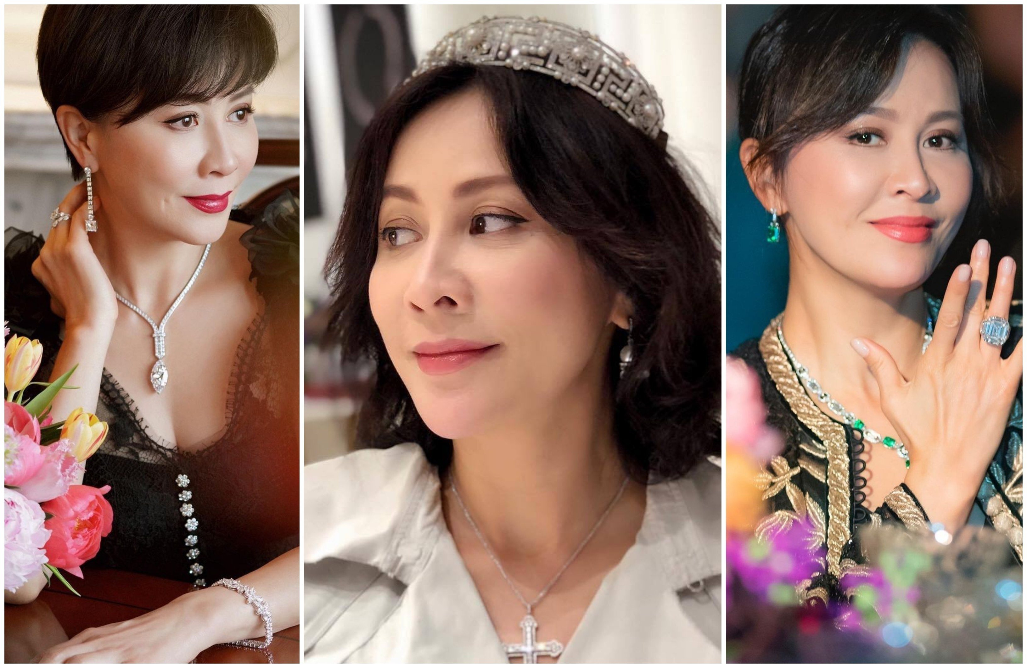 Hong Kong icon Carina Lau with her dazzling jewellery pieces. Photo: @carinalau1208/Instagram