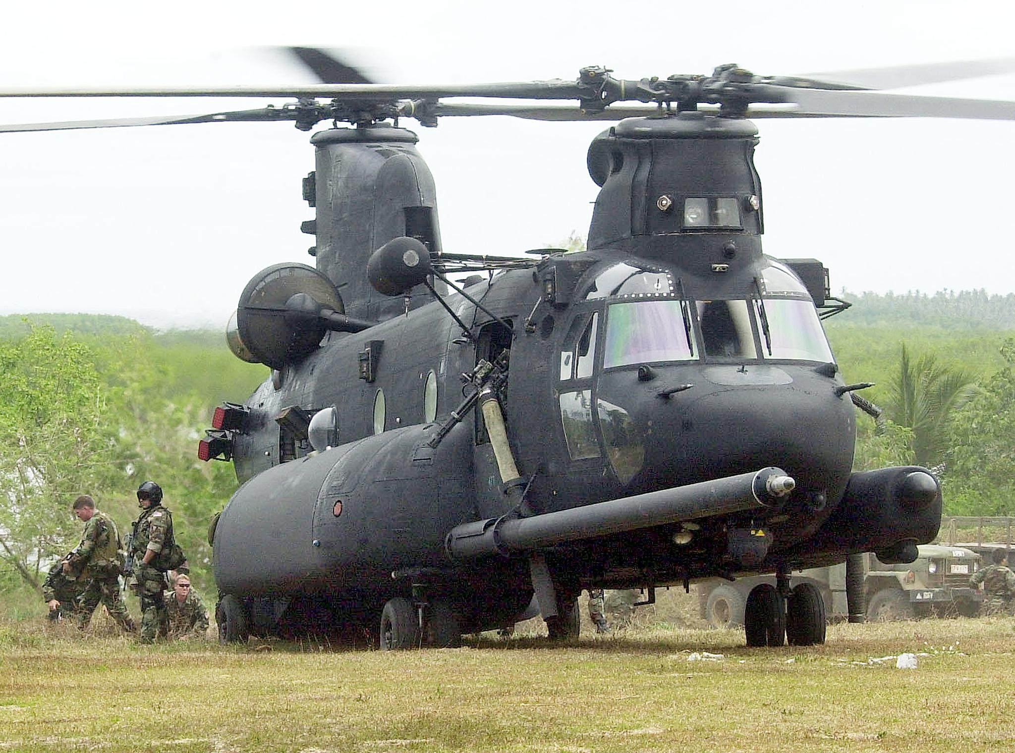 US Army Special Forces at a Philippine army base in the southern Philippines. Photo: AFP