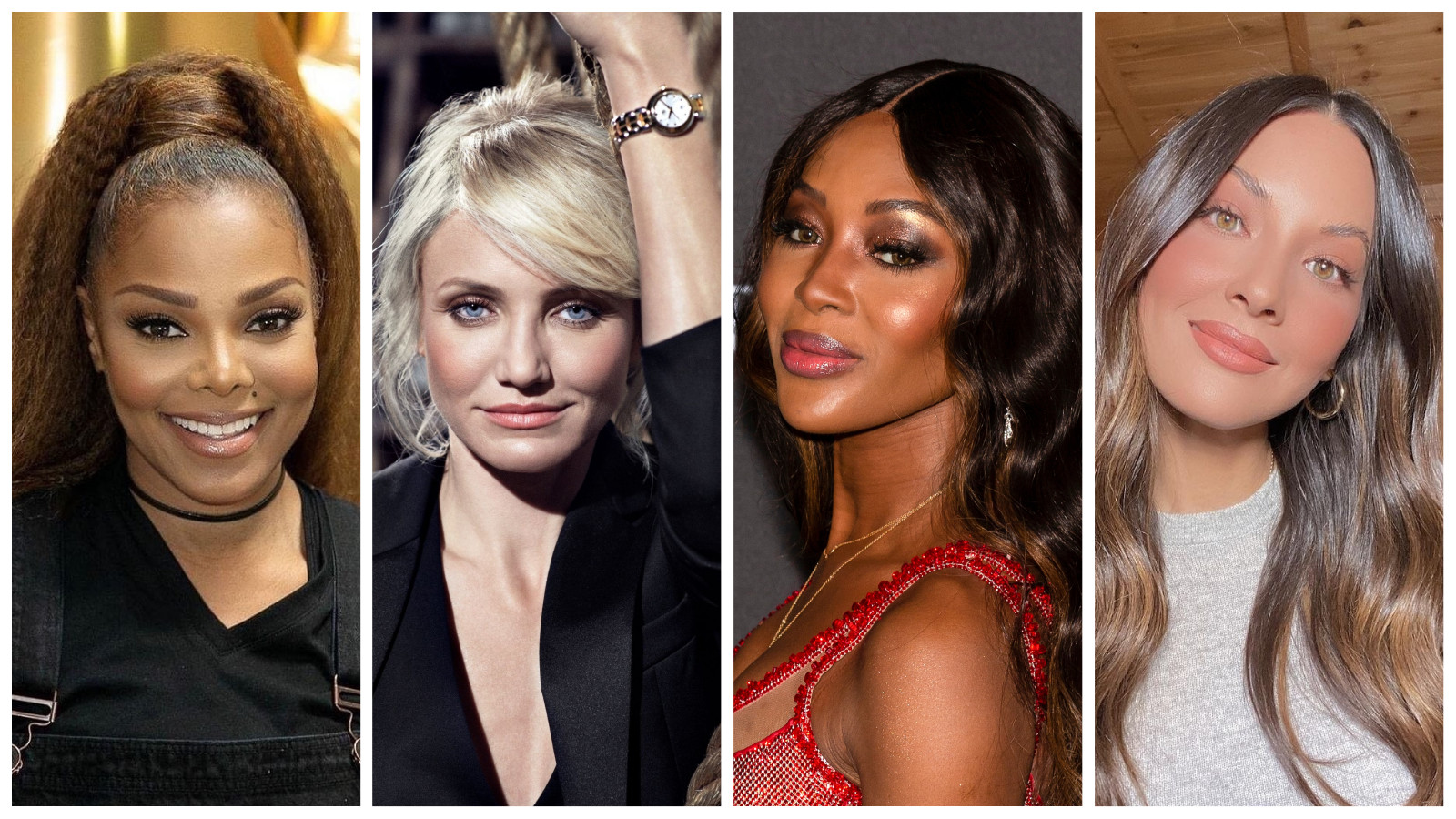 Meet these celebrities who became mums after age 40, including Janet Jackson, Cameron Diaz, Naomi Campbell and Olivia Munn. Photos: @janetjackson, @oliviamunn/Instagram; Tag Heuer; Shutterstock