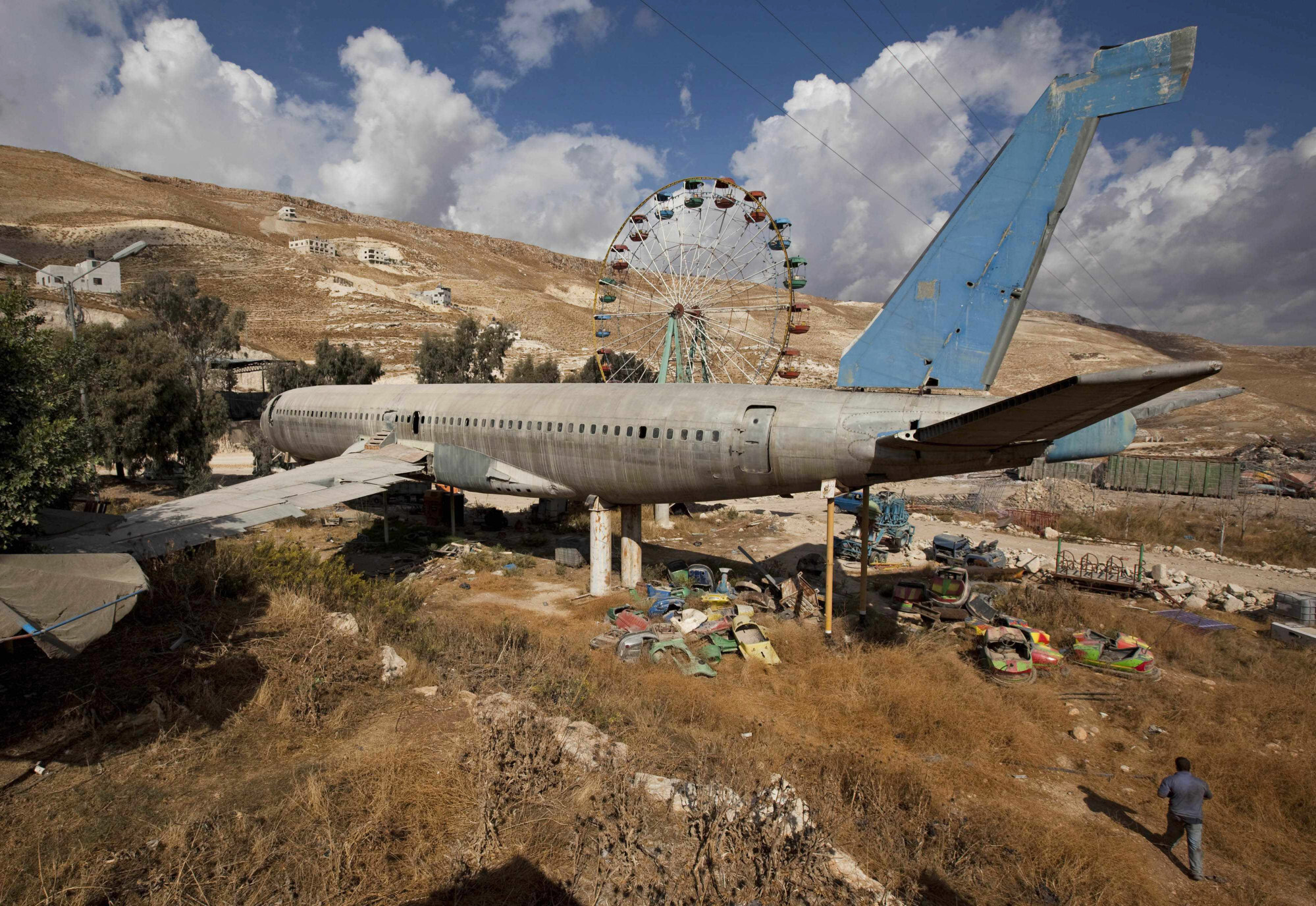 The Boeing 707 awaiting conversion in 2009. Photo: AP