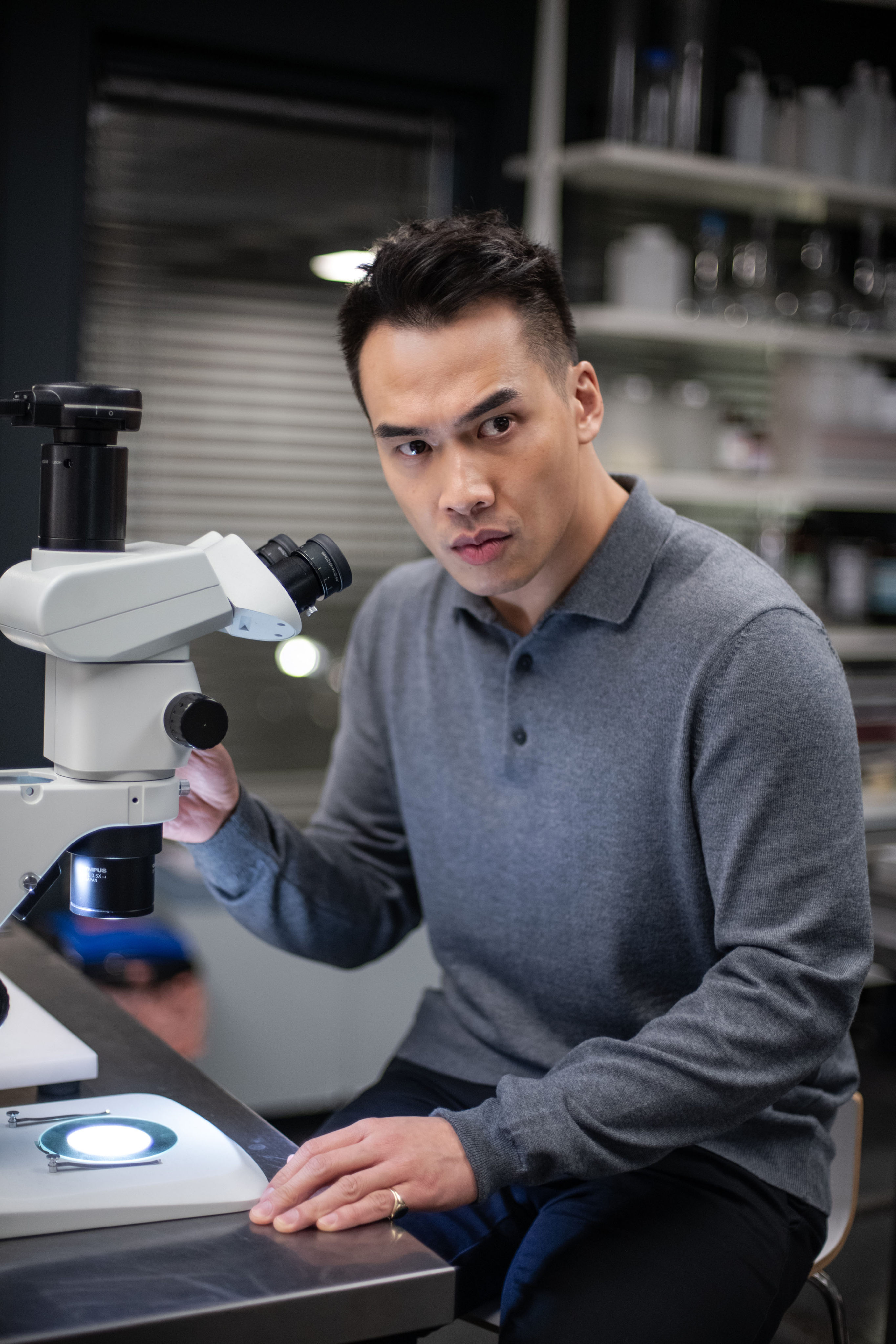 Jason Wong is the first Asian actor to play a major character in long-running BBC crime drama Silent Witness. Photo: BBC/Sally Mais
