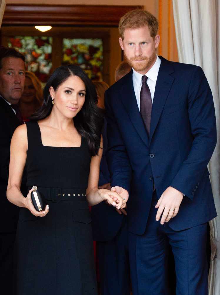 Prince Harry and Meghan Markle attend a party in Dublin, Ireland. Photo: WireImage