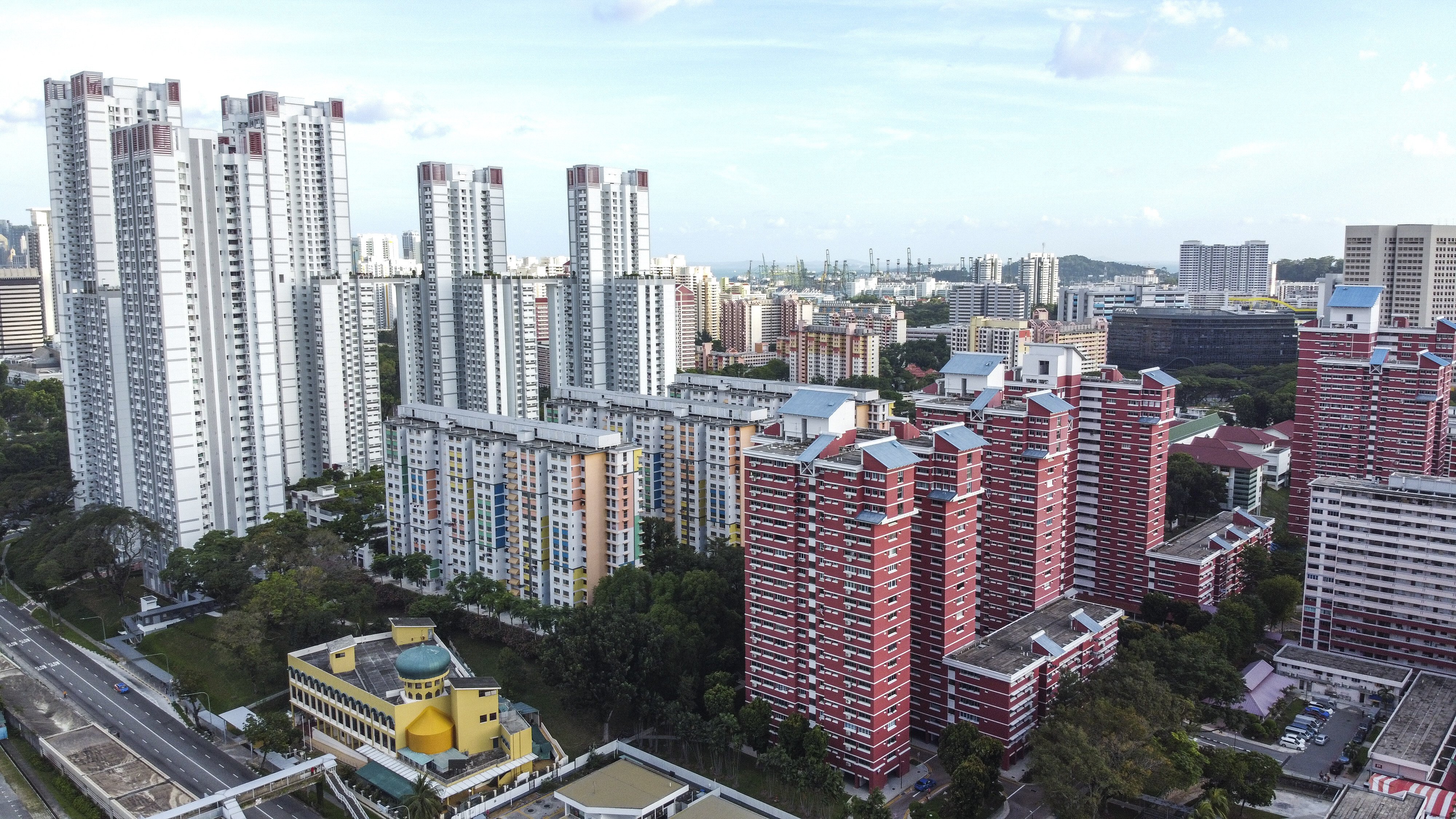 Public housings built by Singapore’s Housing and Development Board. Photo: Roy Issa