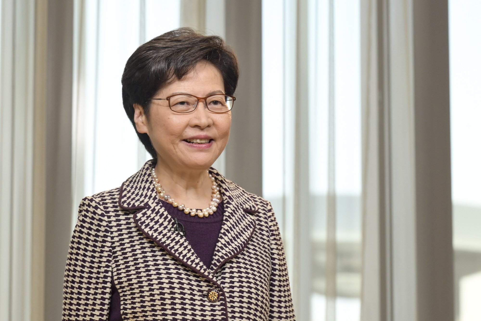 Carrie Lam became chief executive of Hong Kong in 2017 and has earned the nickname “tough fighter”. Photo: SCMP Archive