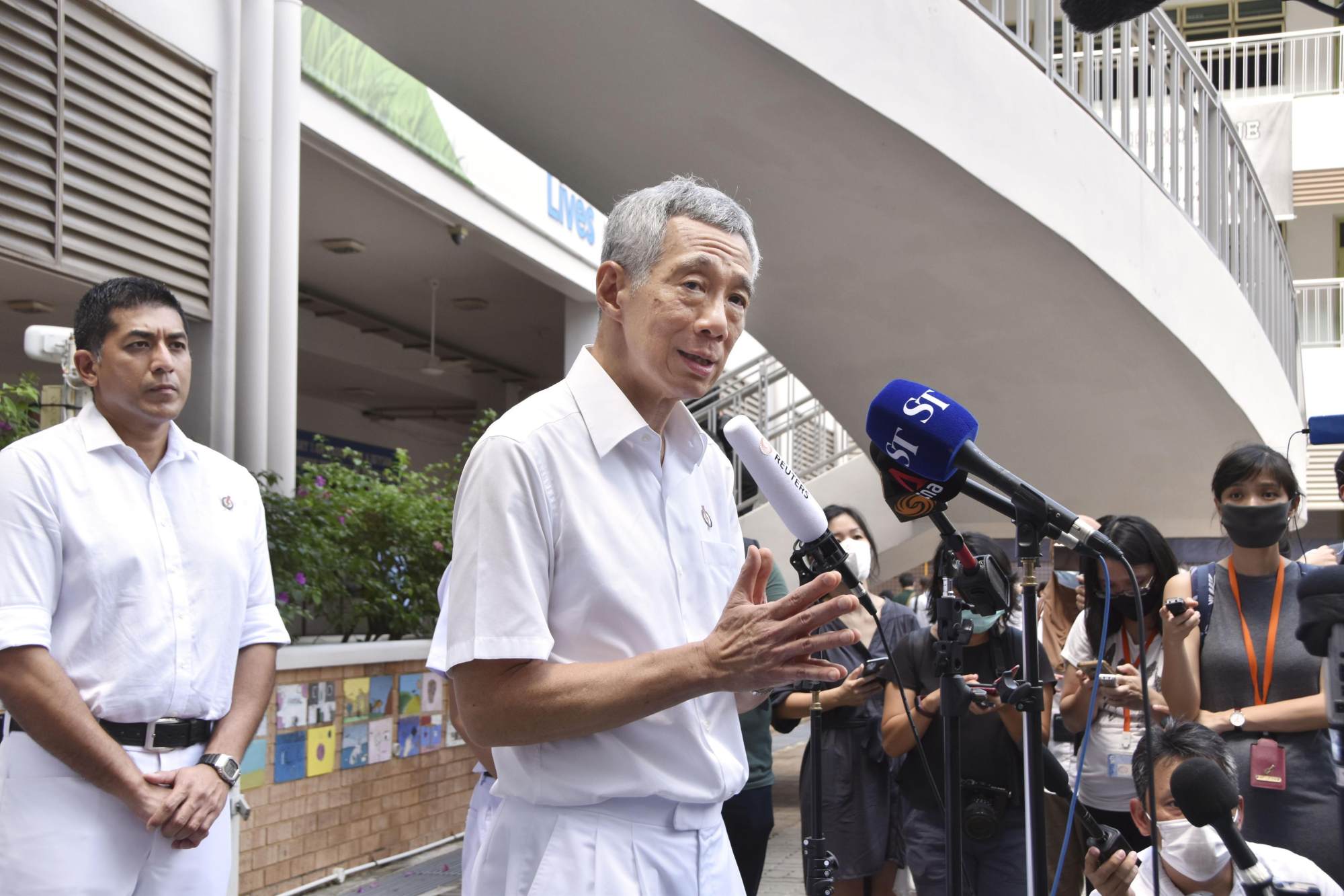 Singapore’s Prime Minister Lee Hsien Loong – one of the highest-paid heads of state in the world. Photo: Kyodo