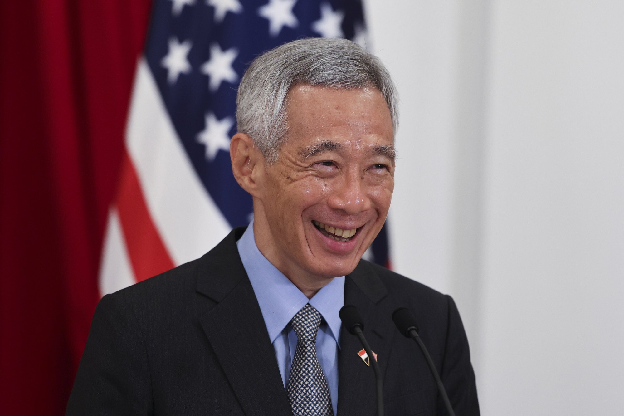 Singapore’s prime minister Lee Hsien Loong is the world’s highest-paid leader, but claims it’s US presidents that get all the perks. Photo: AP