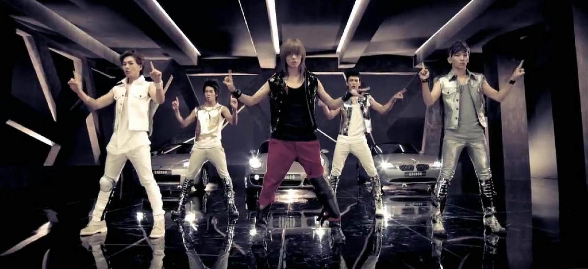 Shinee in its Lucifer music video. Photo: SMTOWN/YouTube