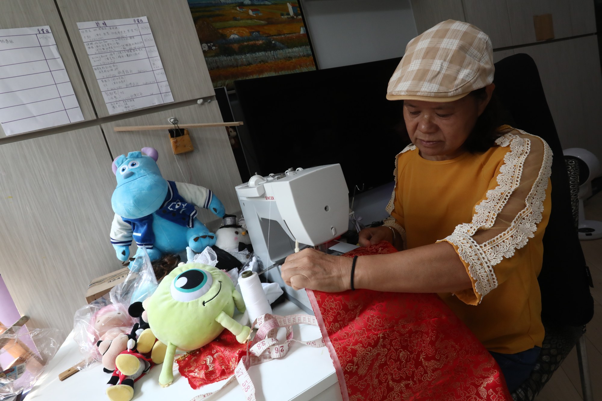 Wedding doll dress maker on keeping a unique Hong Kong tradition