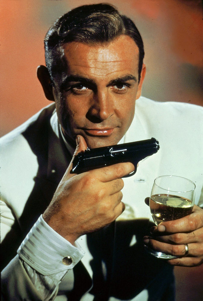 Sean Connery in Dr. No in 1962. Photo: The Kobal Collection