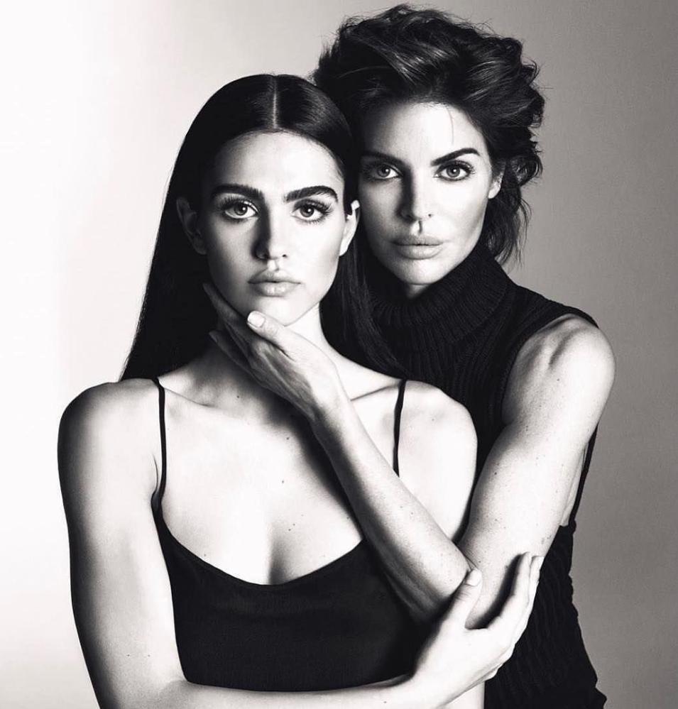 Amelia Hamlin and her mother Lisa Rinna. @lisarinna