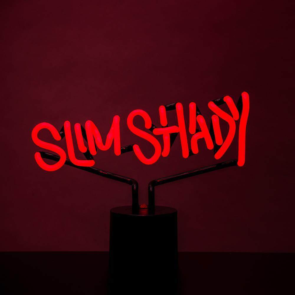 The Slim Shady neon light is one of the limited collector’s items on Eminem’s merchandise website. Photo: shop.eminem.com
