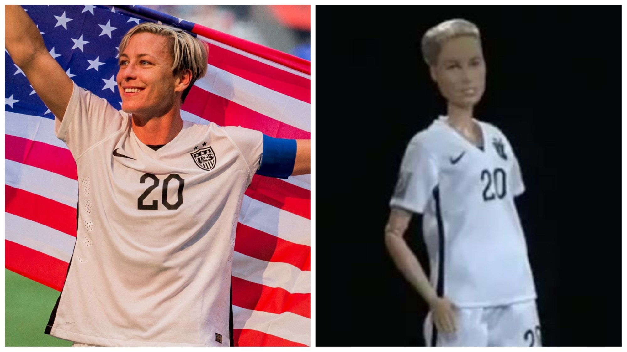 Abby best sale wambach barbie