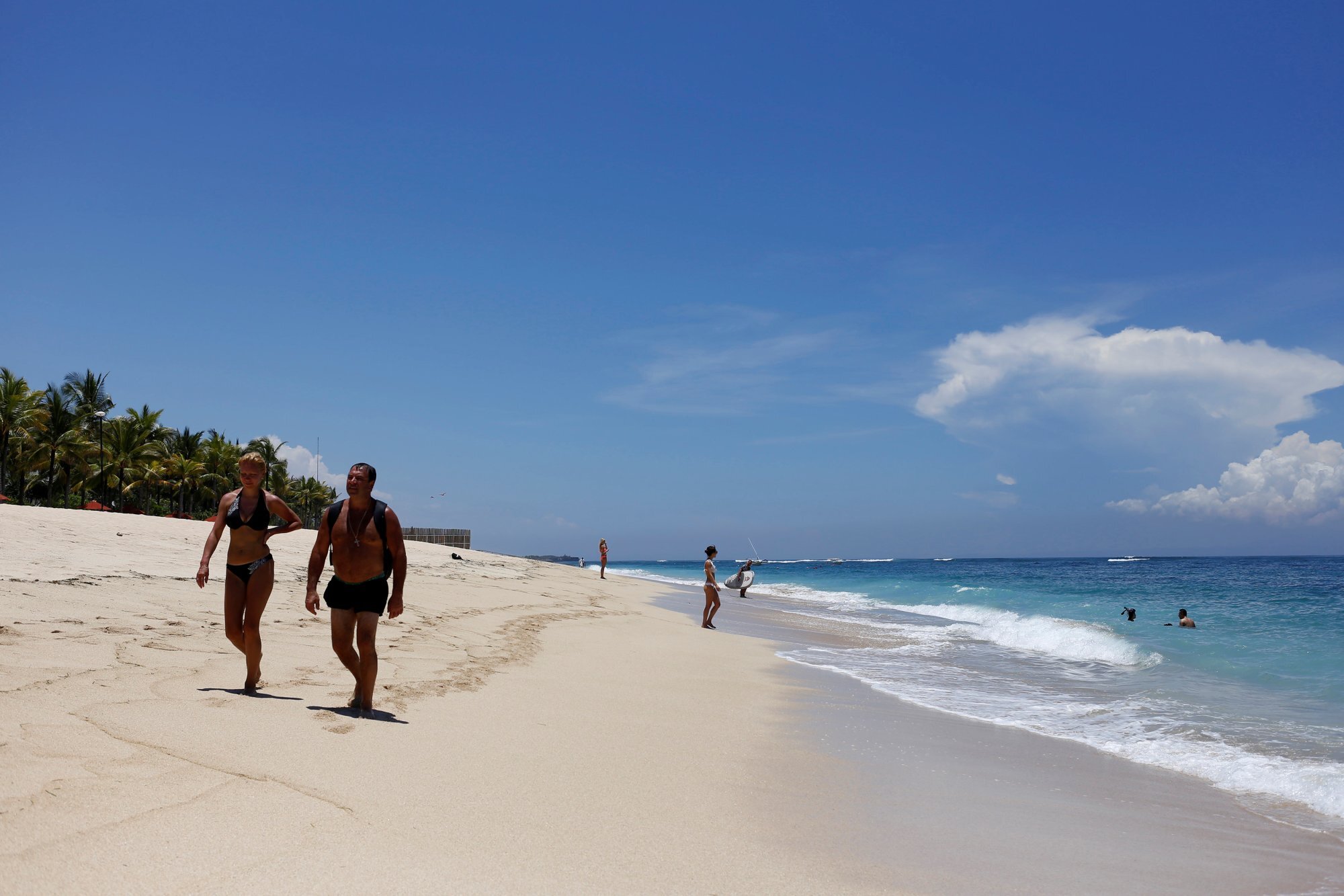 “We don’t want backpackers coming to a clean Bali,” said an Indonesian minister, before his comments were swiftly downplayed. Photo: Reuters